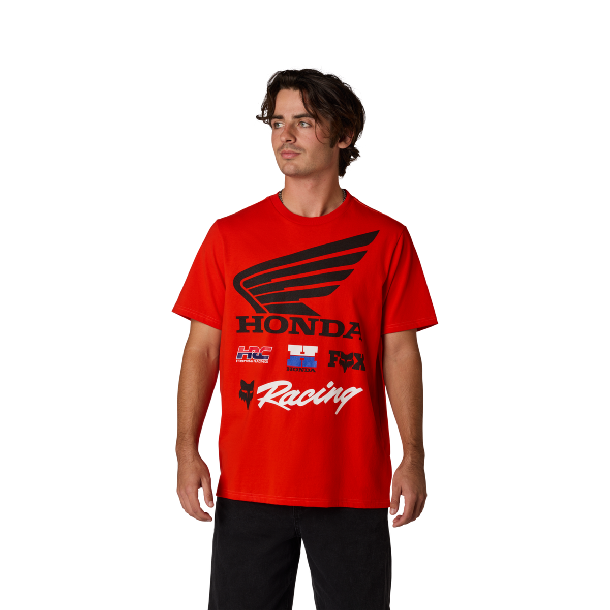 Fox Racing Honda 195 Original Ss Tee in ROT