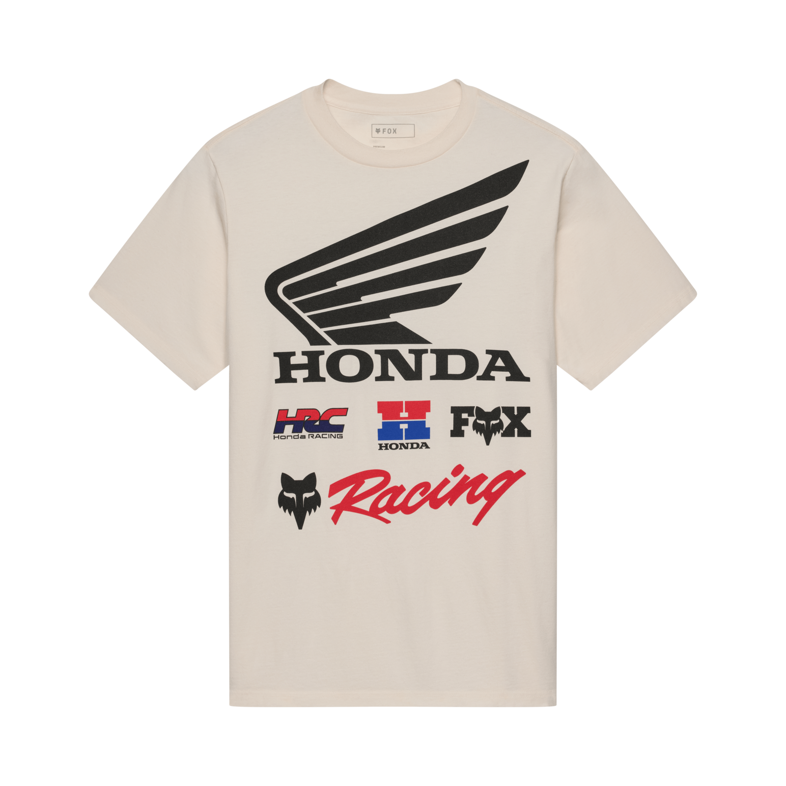 Fox Racing Honda 195 Original Ss Tee in BEIGE