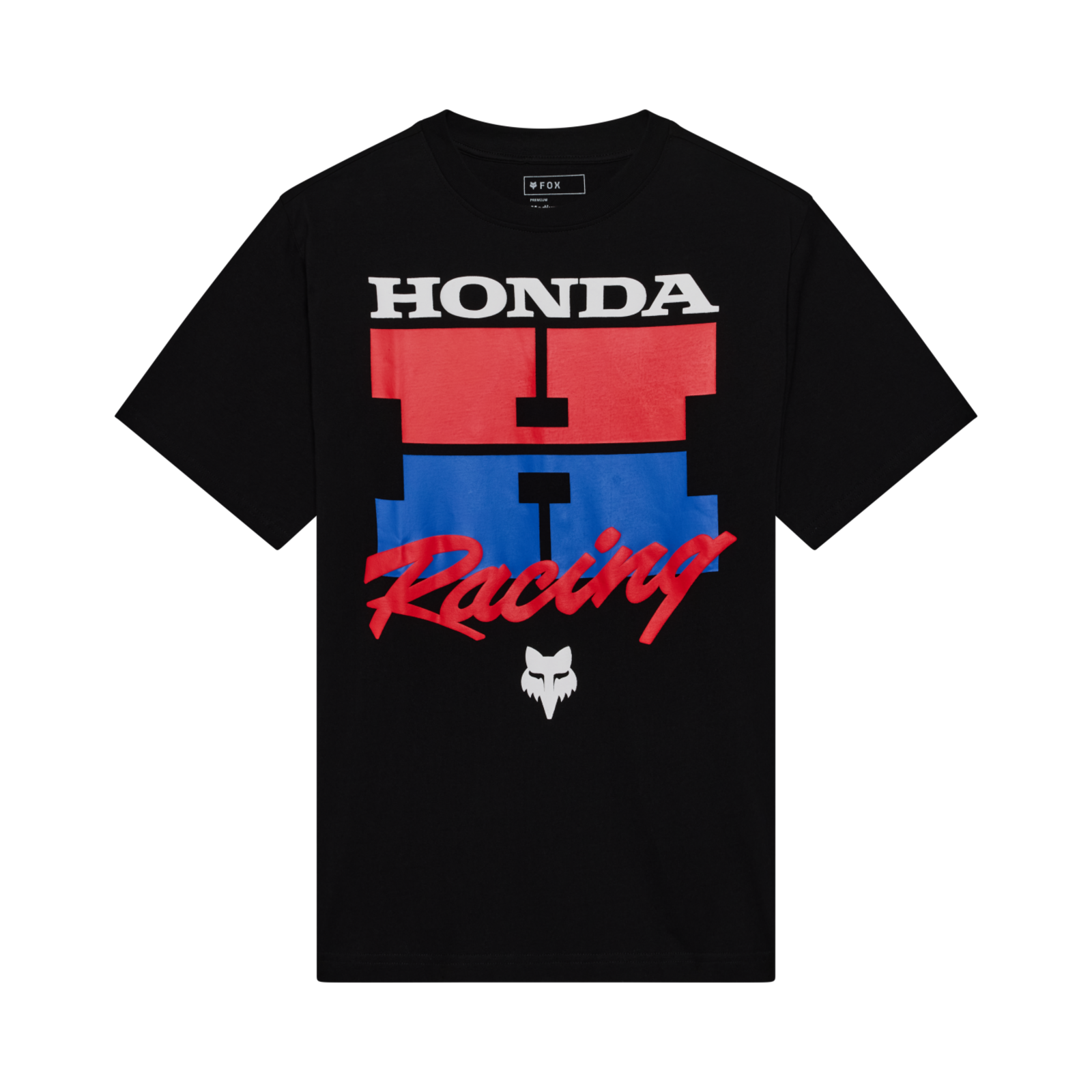 Fox Racing Honda Midweight Ss Tee in SCHWARZ