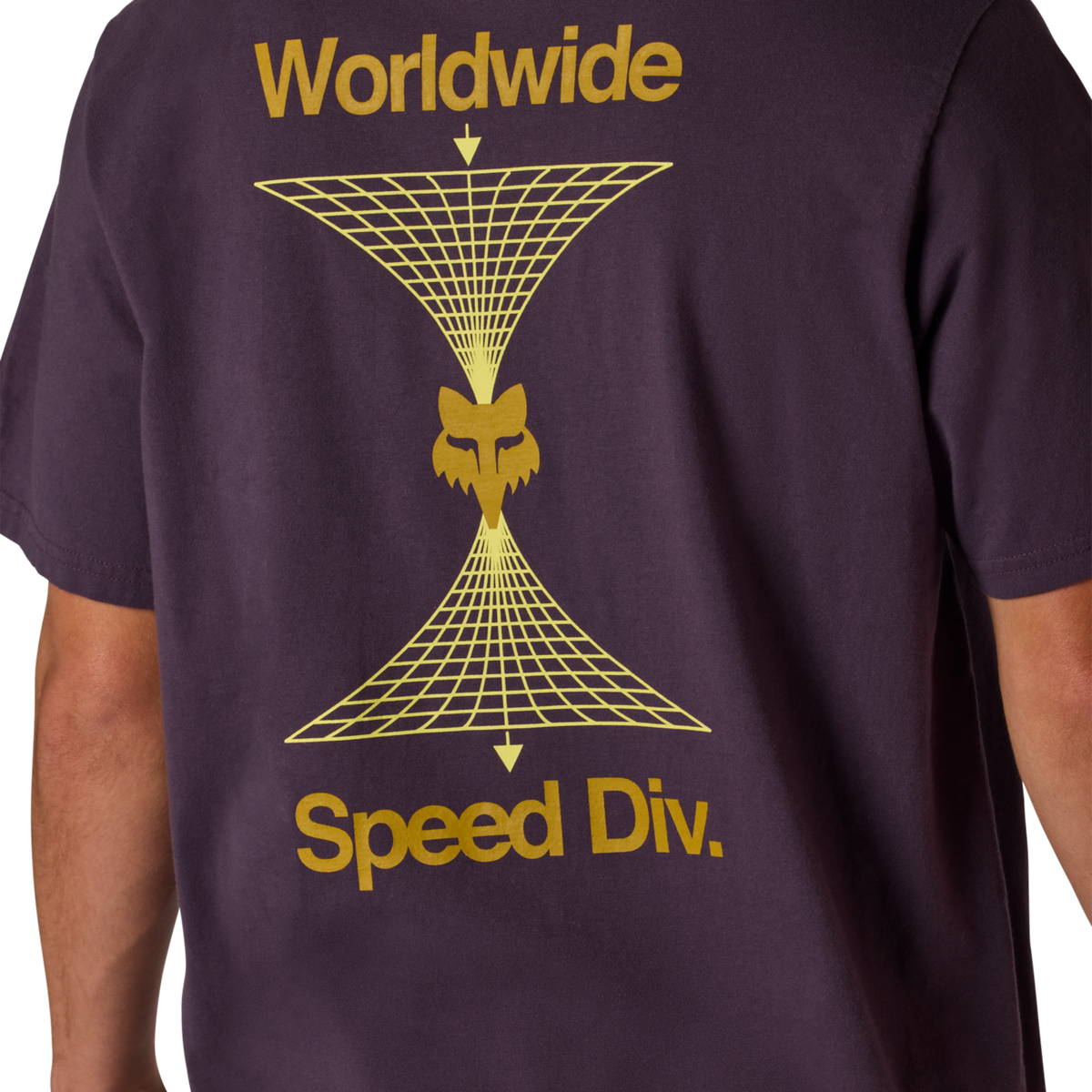 Fox Racing Image Print 195 Original Ss Tee in VIOLETT
