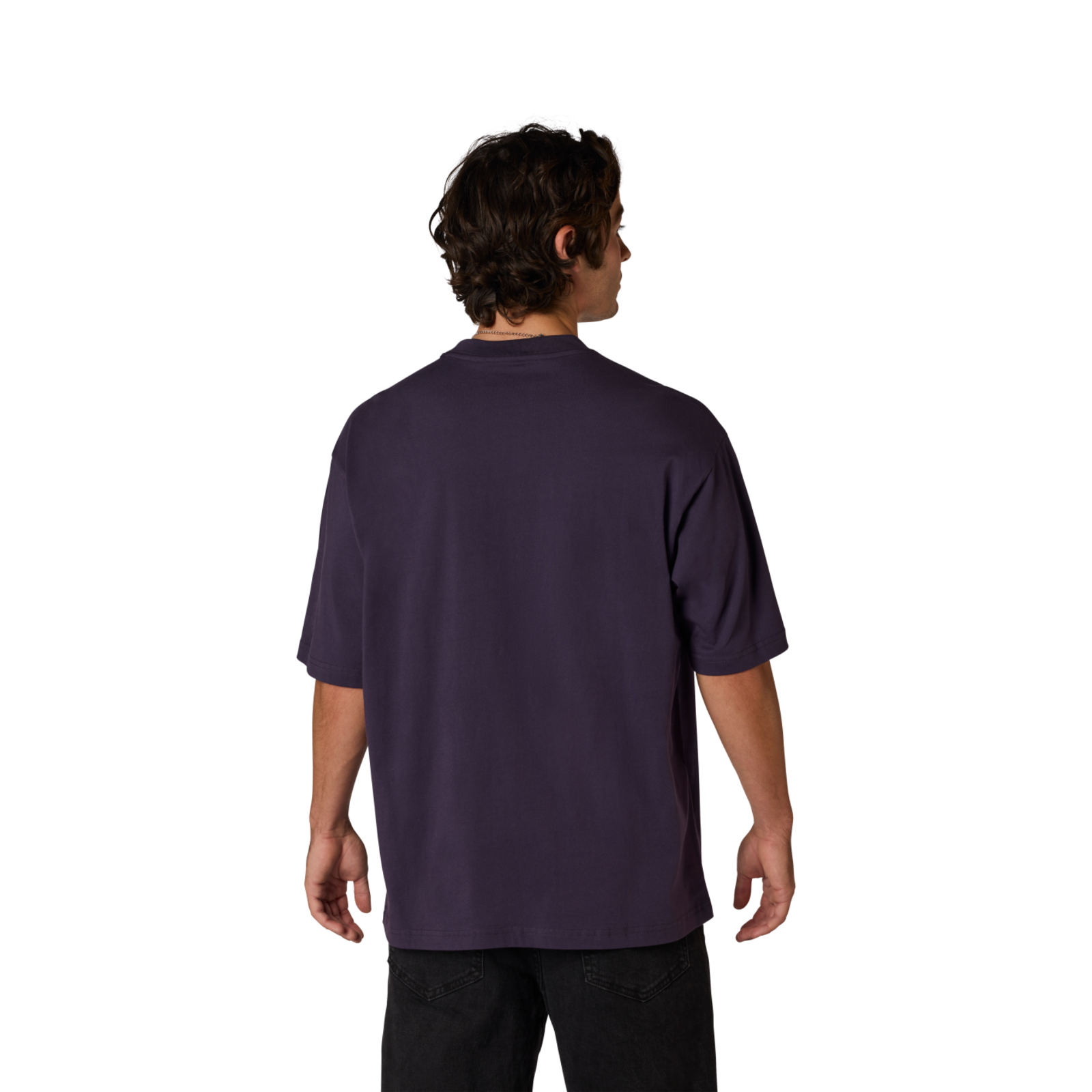 Fox Racing Image Print Midweight Ss Tee in VIOLETT