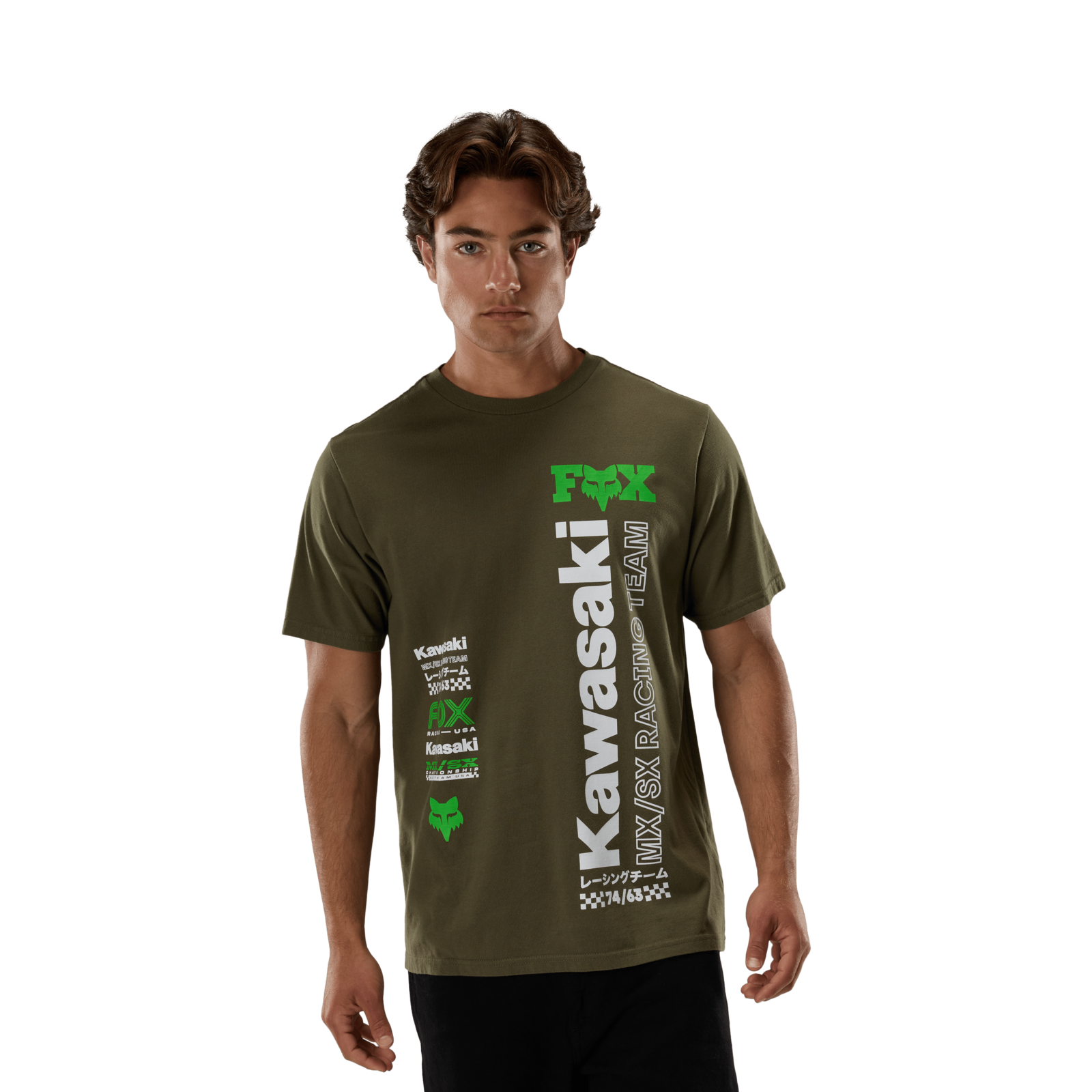 Fox Racing Kawi 195 Original Ss Tee in