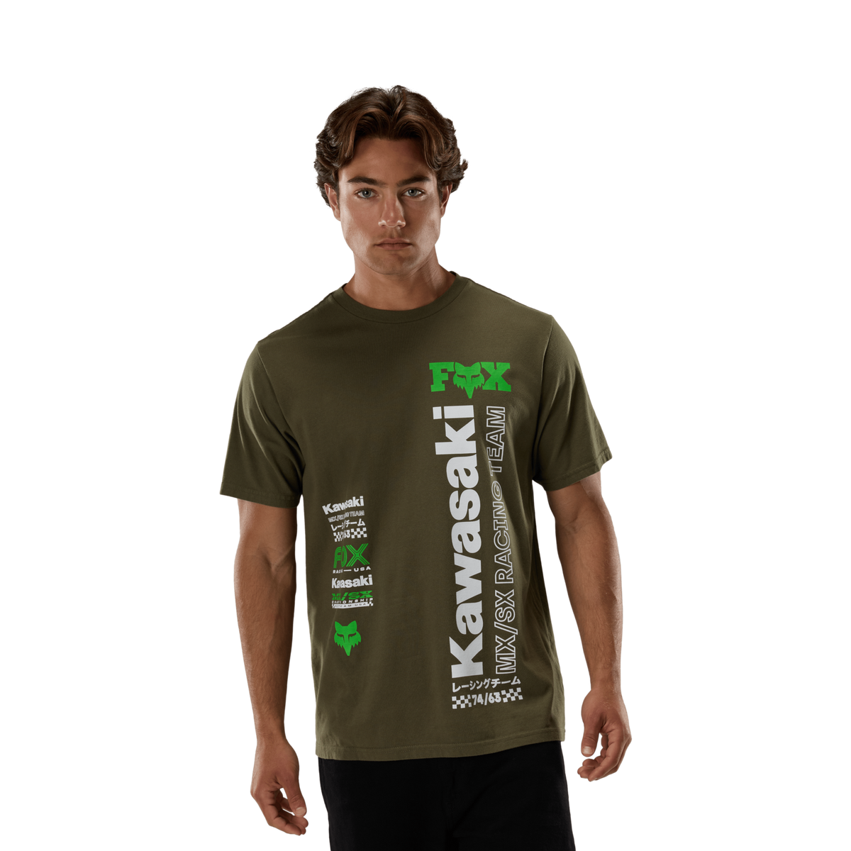 Fox Racing Kawi 195 Original Ss Tee in