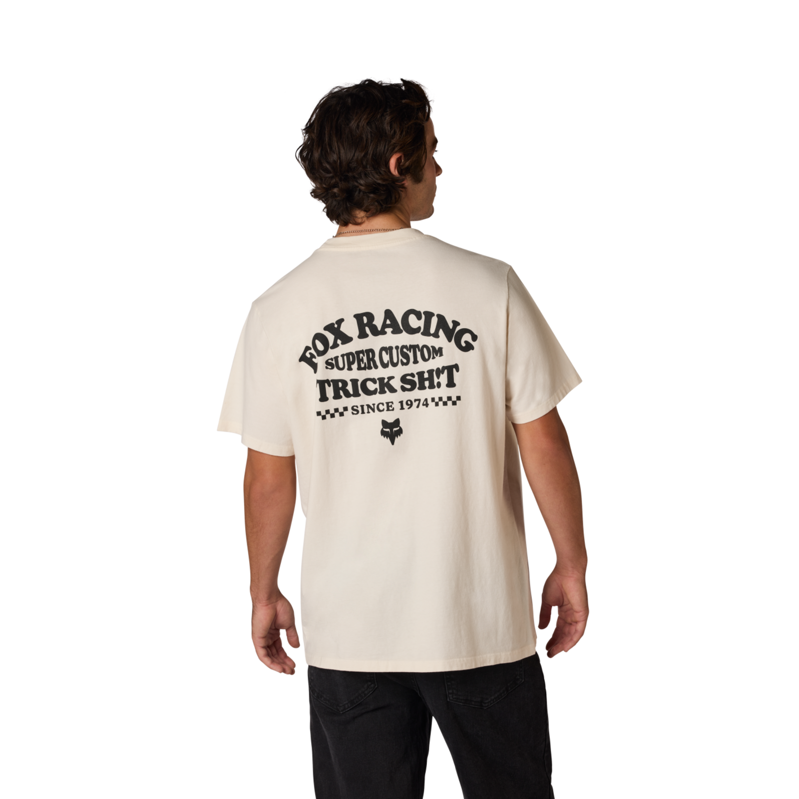 Fox Racing Trick 195 Original Ss Tee in BEIGE