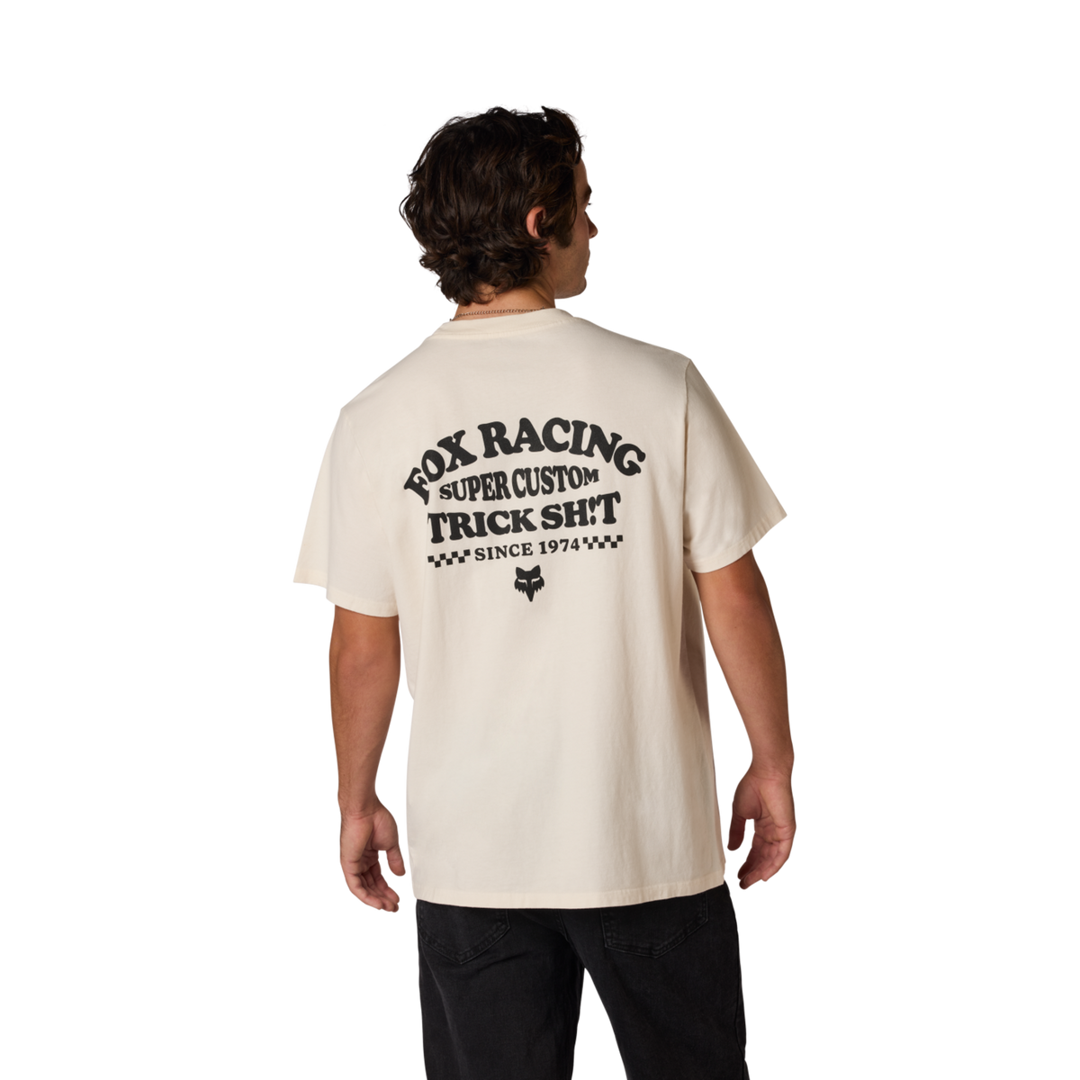 Fox Racing Trick 195 Original Ss Tee in BEIGE