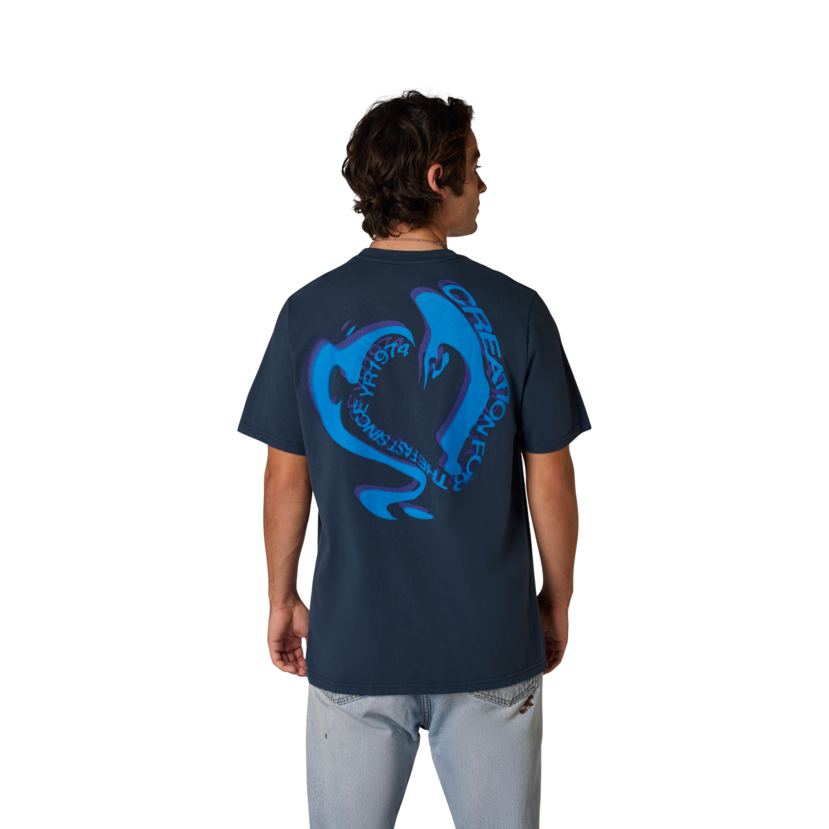 Fox Racing Vision 195 Original Ss Tee in BLAU