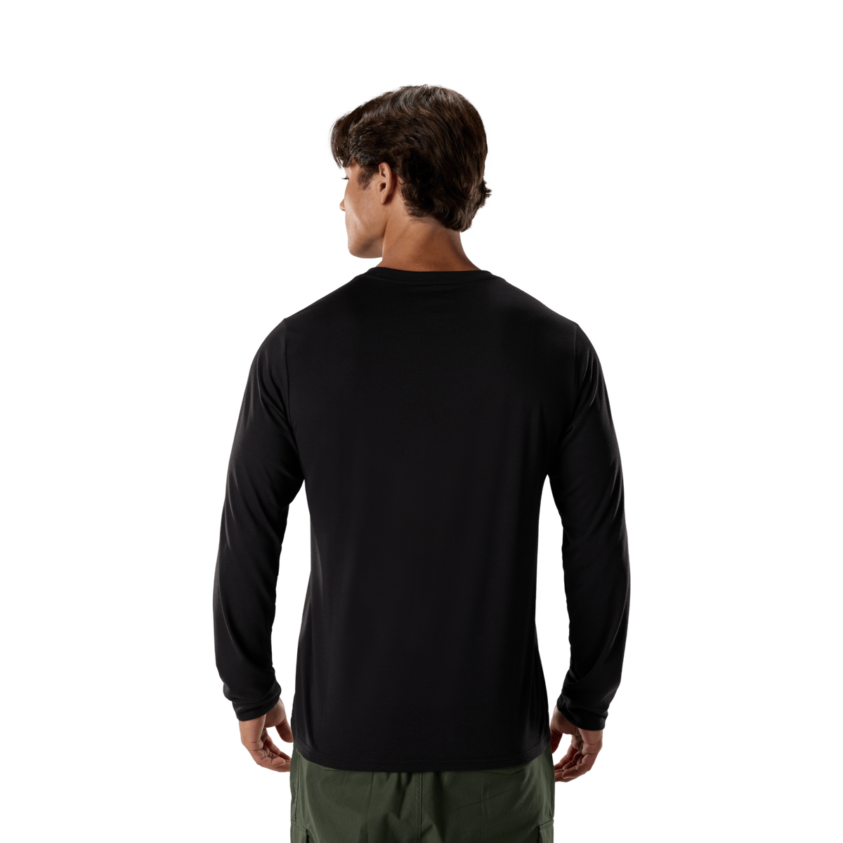Fox Racing Absolute Original Dri-Release Ls Tee in SCHWARZ