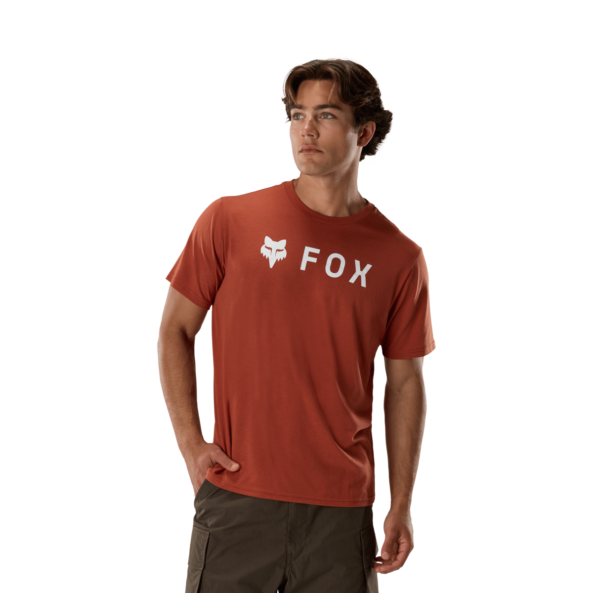 Fox Racing Absolute Original Dri-Release Ss Tee in BRAUN