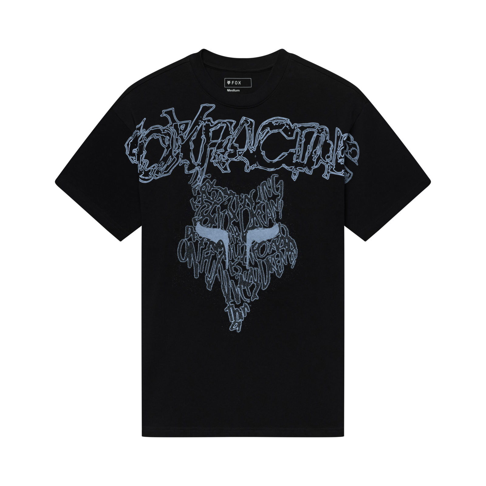 Fox Racing Abyss Heavyweight Ss Tee in SCHWARZ