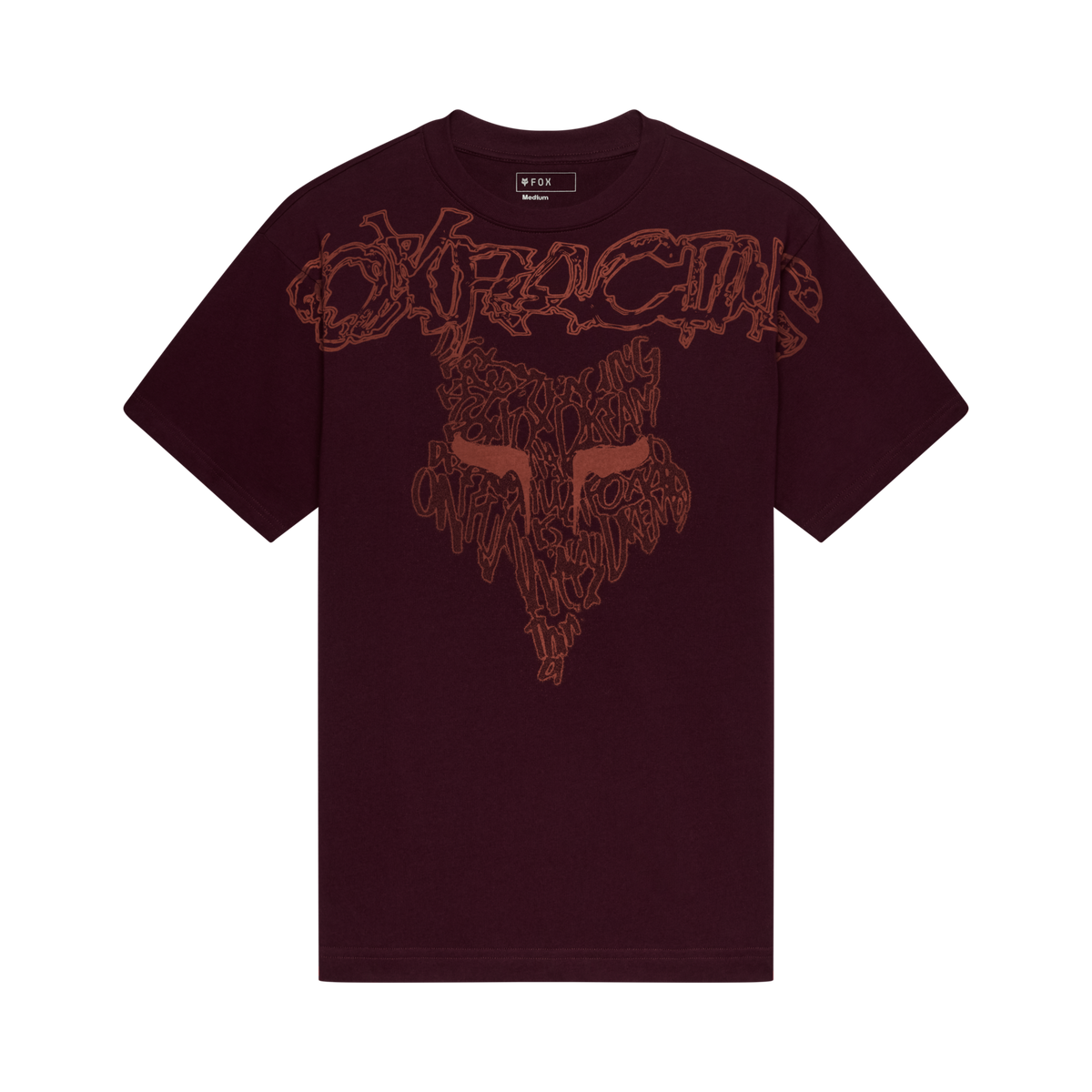 Fox Racing Abyss Heavyweight Ss Tee in VIOLETT