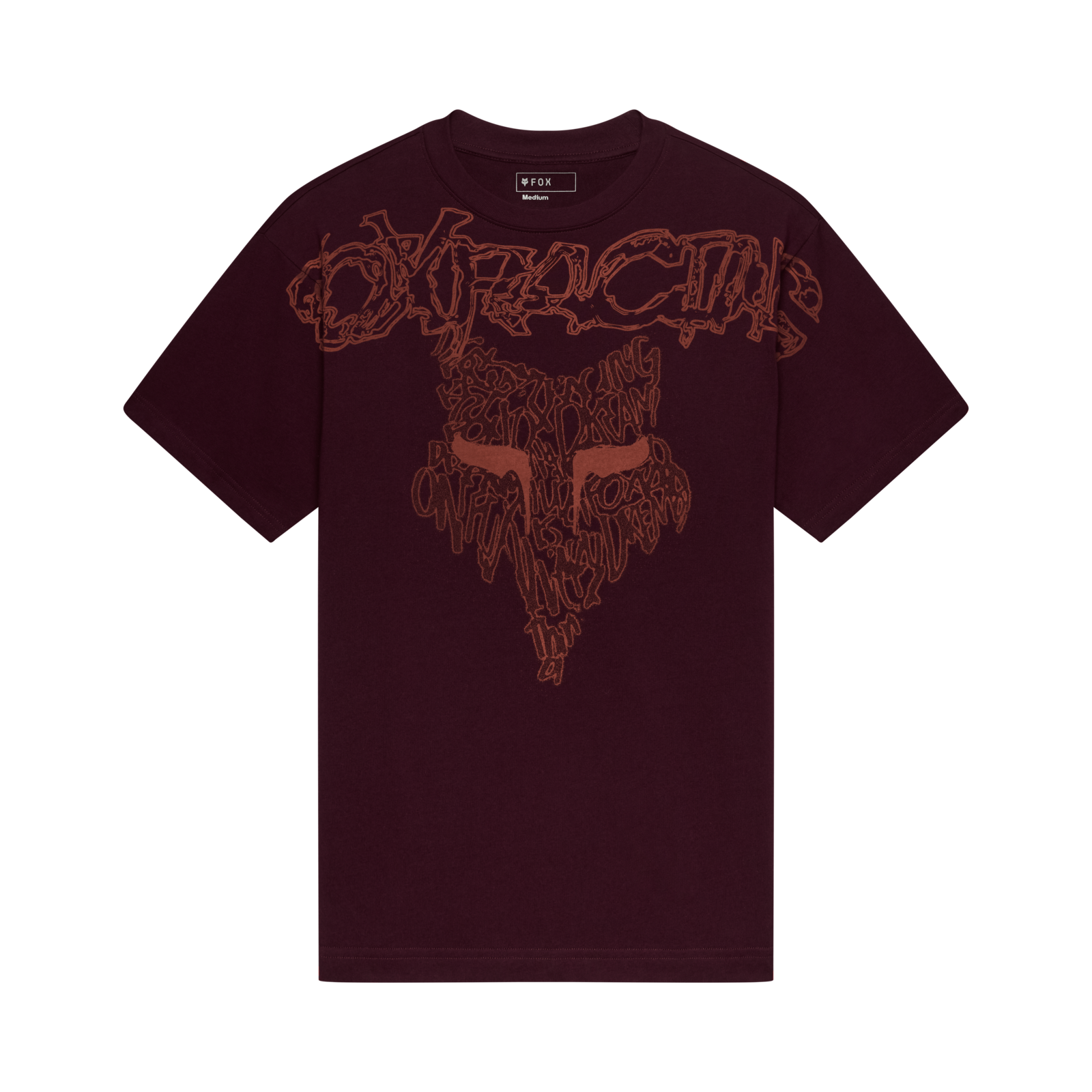 Fox Racing Abyss Heavyweight Ss Tee in VIOLETT