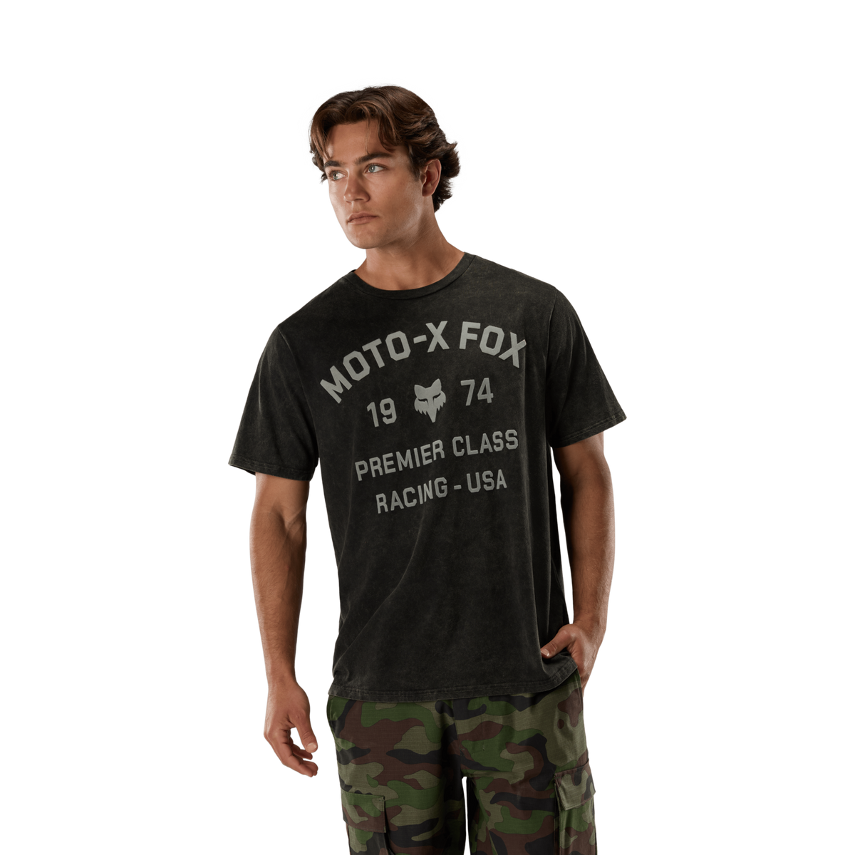 Fox Racing Circa 74 195 Original Ss Tee in SCHWARZ