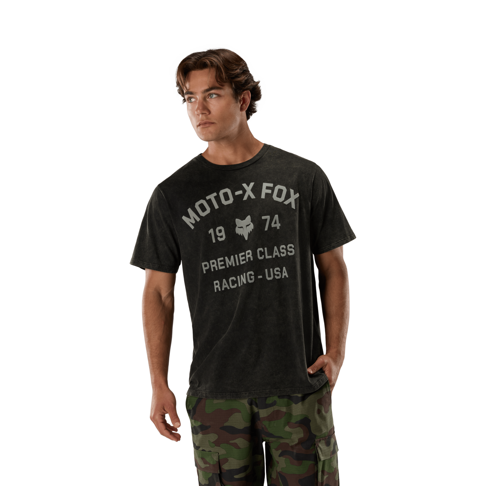 Fox Racing Circa 74 195 Original Ss Tee in SCHWARZ