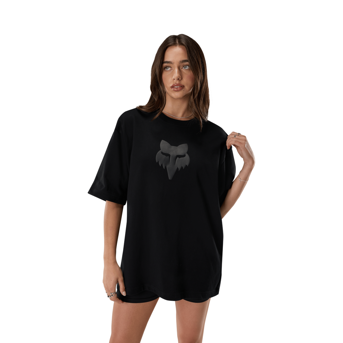 Fox Racing Fox Head Heavyweight Ss Tee in SCHWARZ