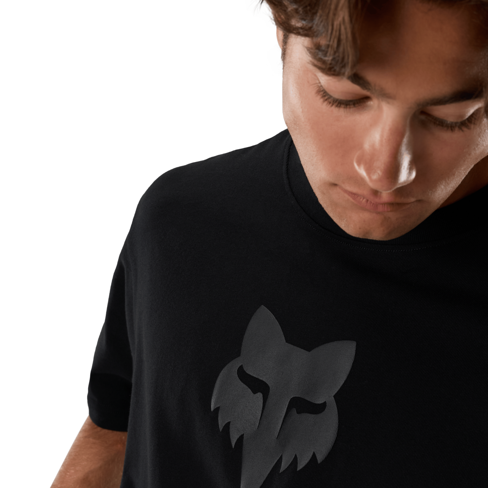 Fox Racing Fox Head Heavyweight Ss Tee in SCHWARZ