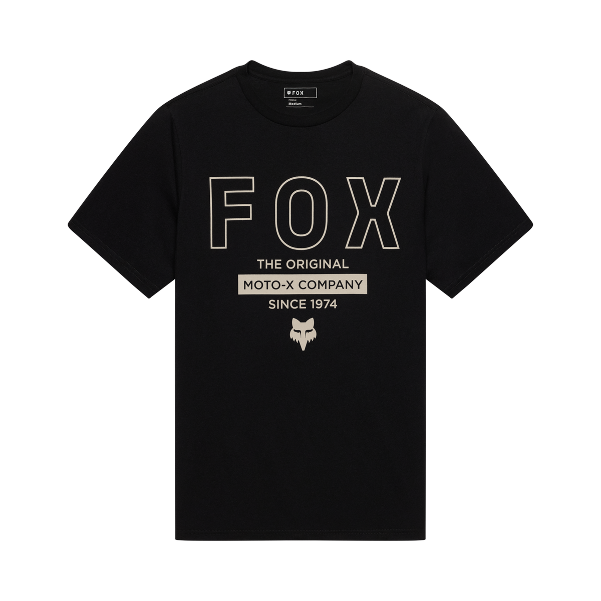 Fox Racing Outline 195 Original Ss Tee in SCHWARZ