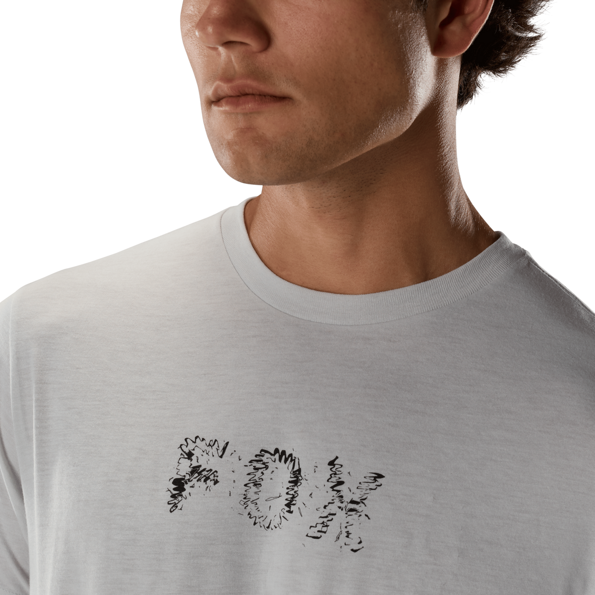 Fox Racing Slowburn Dri-Release Ss Tee in GRAU
