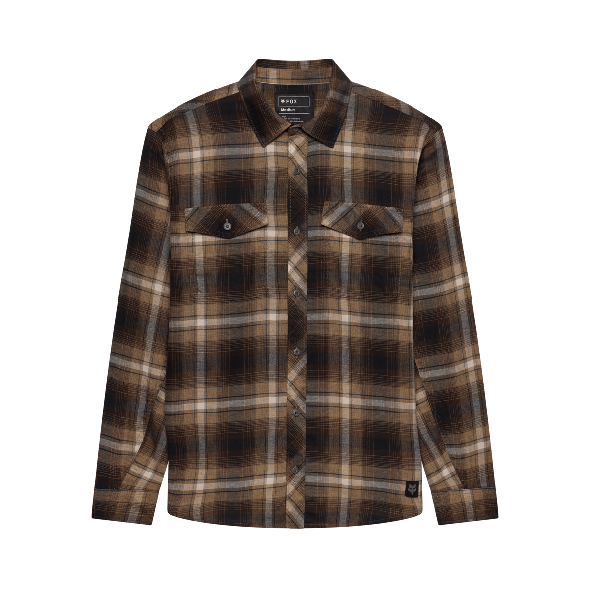 Fox Racing Survivalist Stretch Flannel Ls in BRAUN