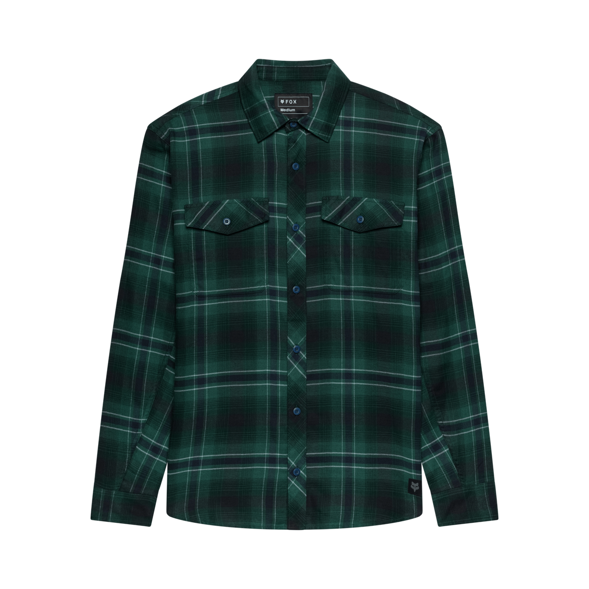 Fox Racing Survivalist Stretch Flannel Ls in GRÜN