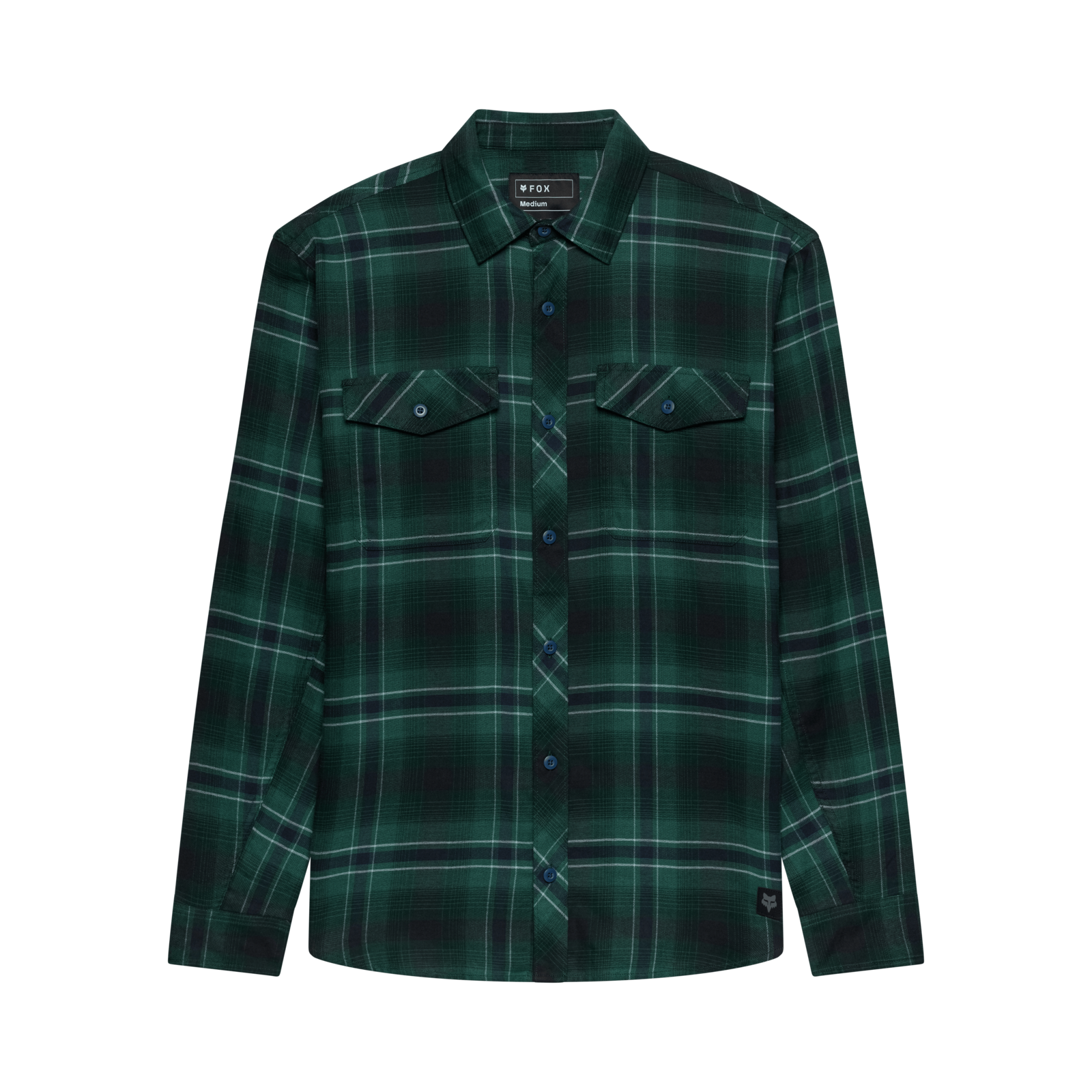 Fox Racing Survivalist Stretch Flannel Ls in GRÜN
