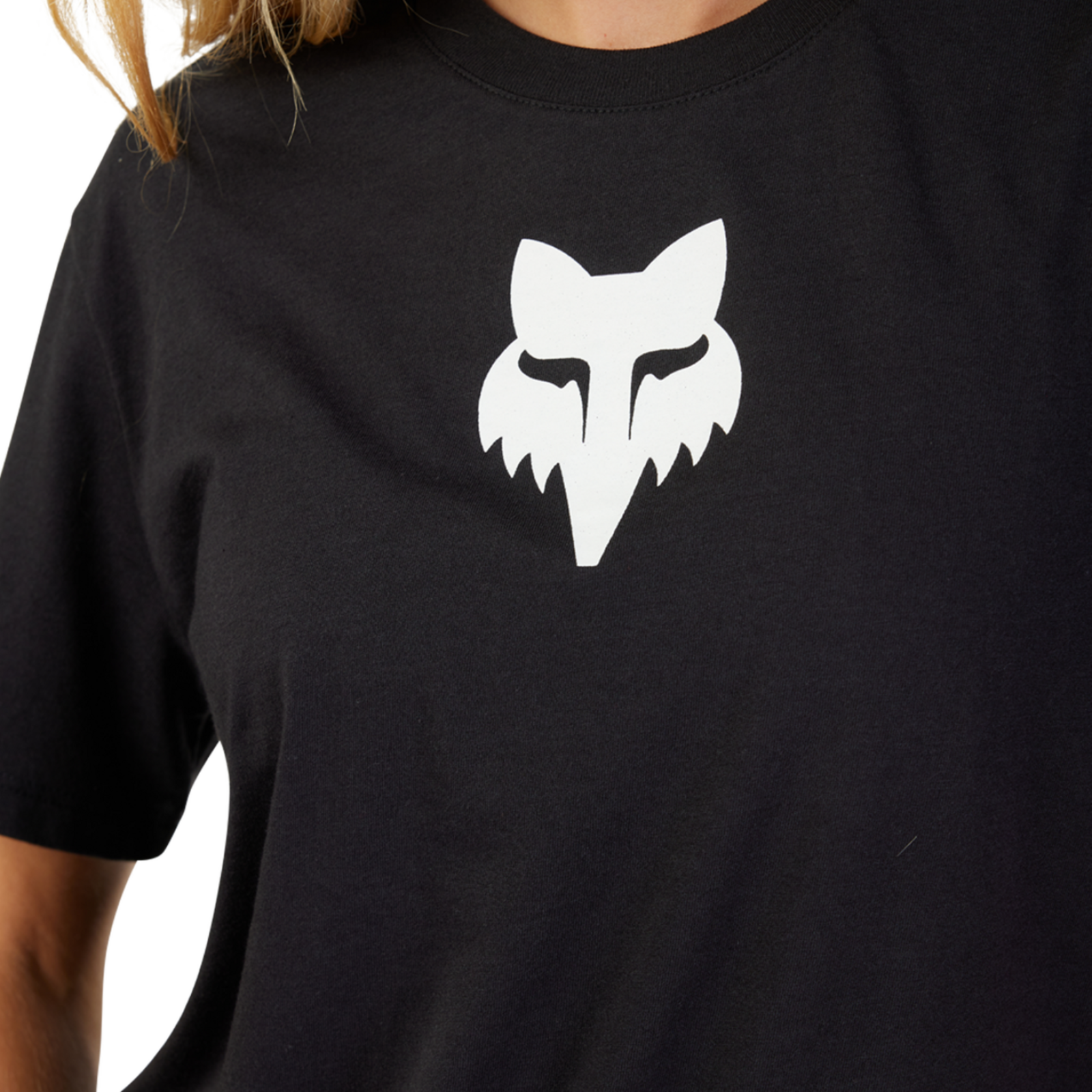 Fox Racing W Fox Head SS Tee in SCHWARZ