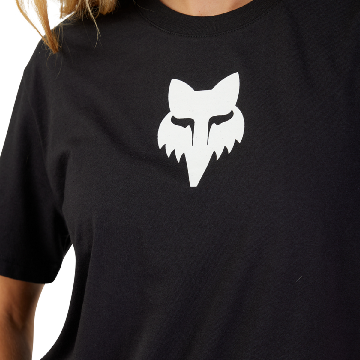 Fox Racing W Fox Head SS Tee in SCHWARZ