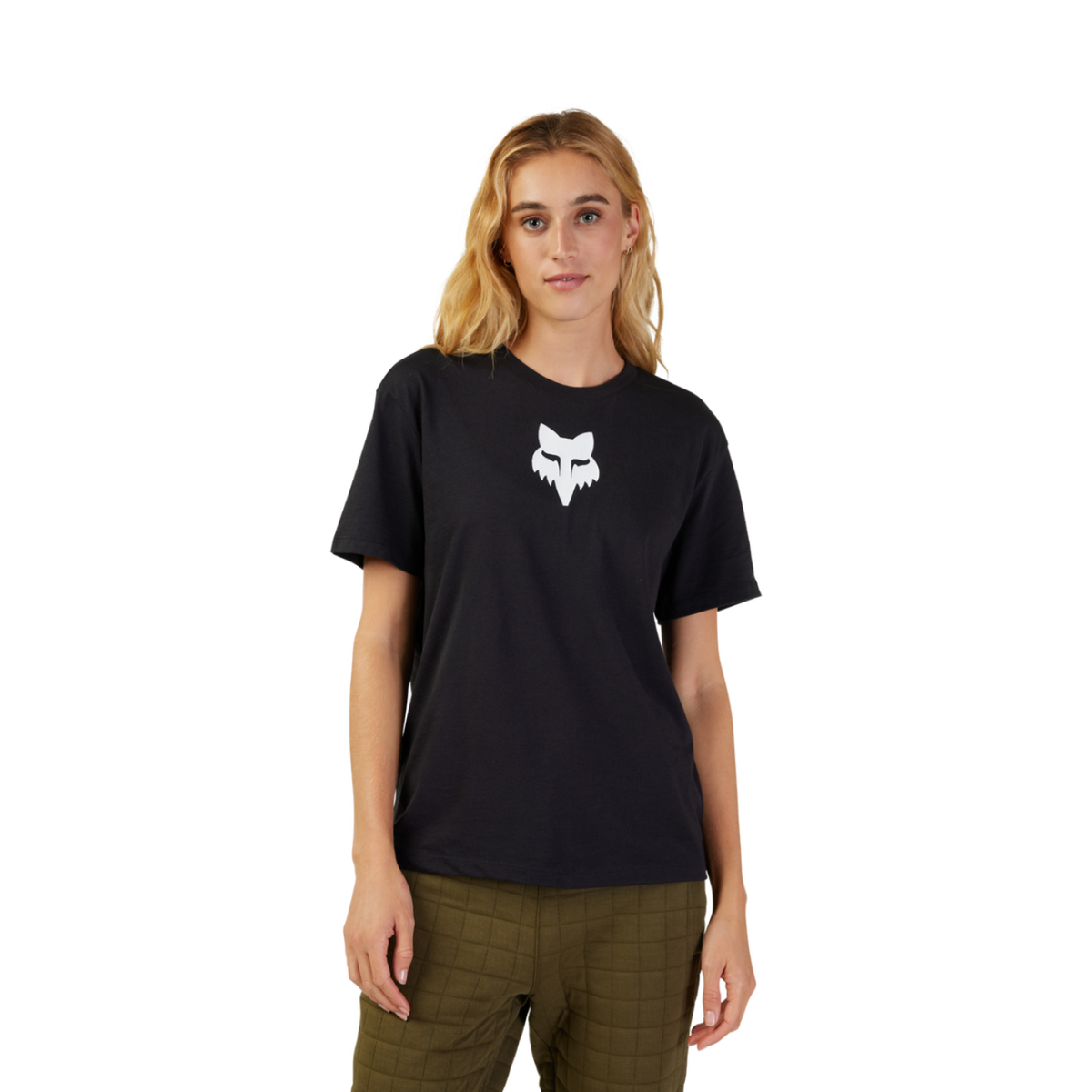 Fox Racing W Fox Head SS Tee in SCHWARZ