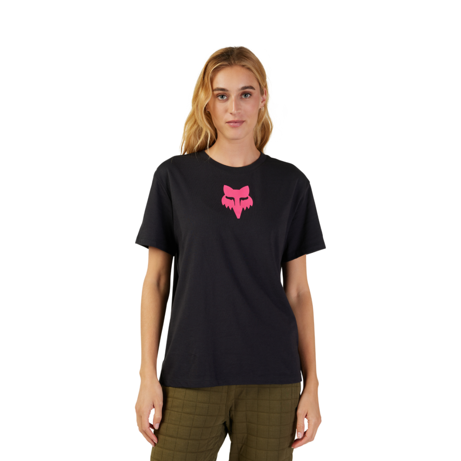Fox Racing W Fox Head SS Tee in SCHWARZ