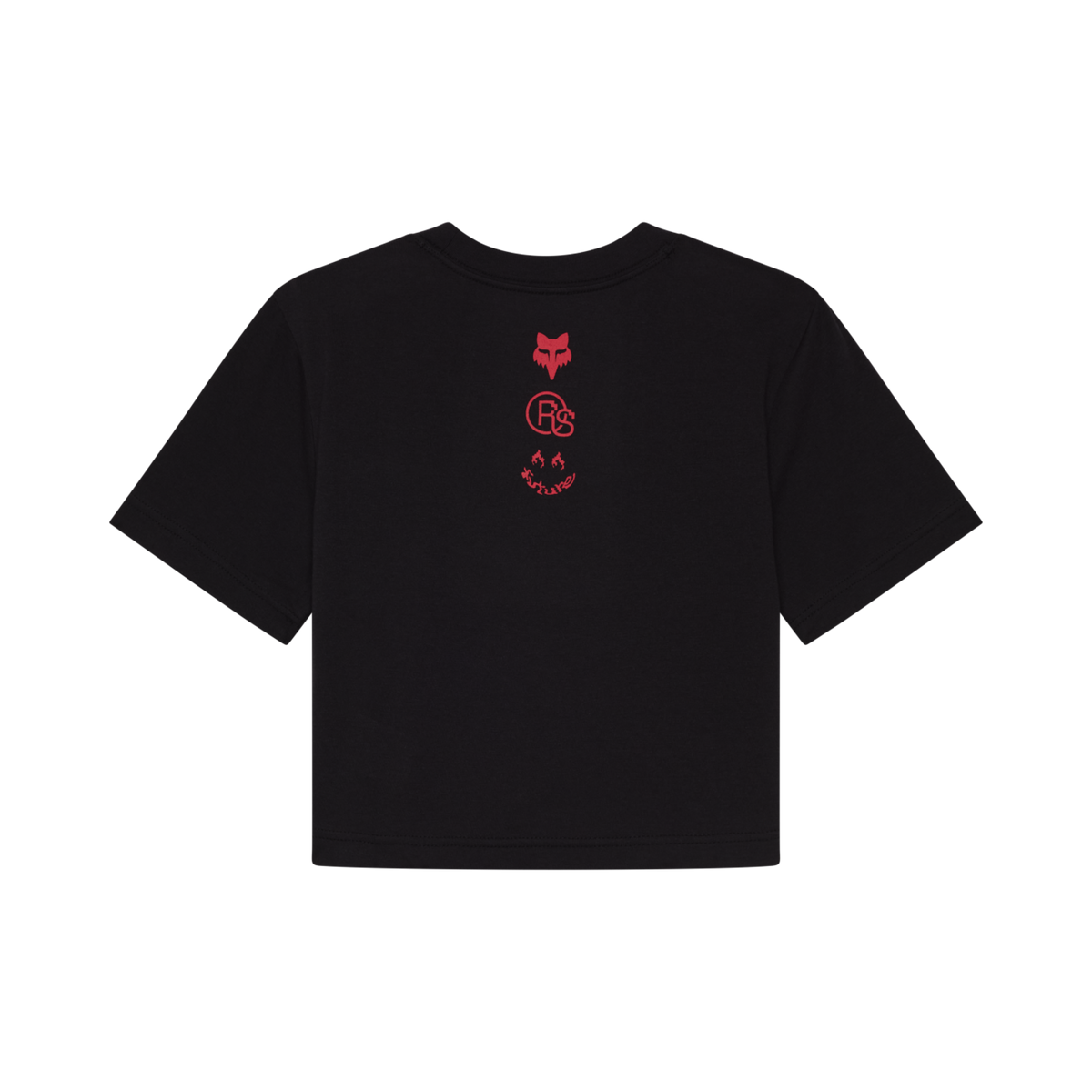 Fox Racing W Fox X Honda Baby Tee in SCHWARZ