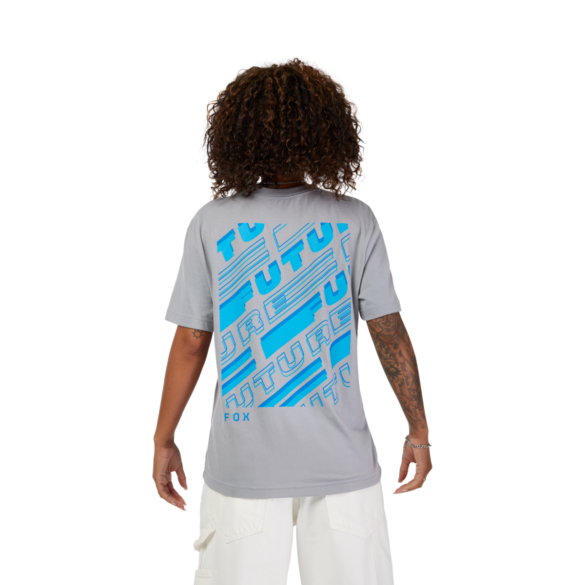 Fox Racing W Elevated SS Tee in GRAU