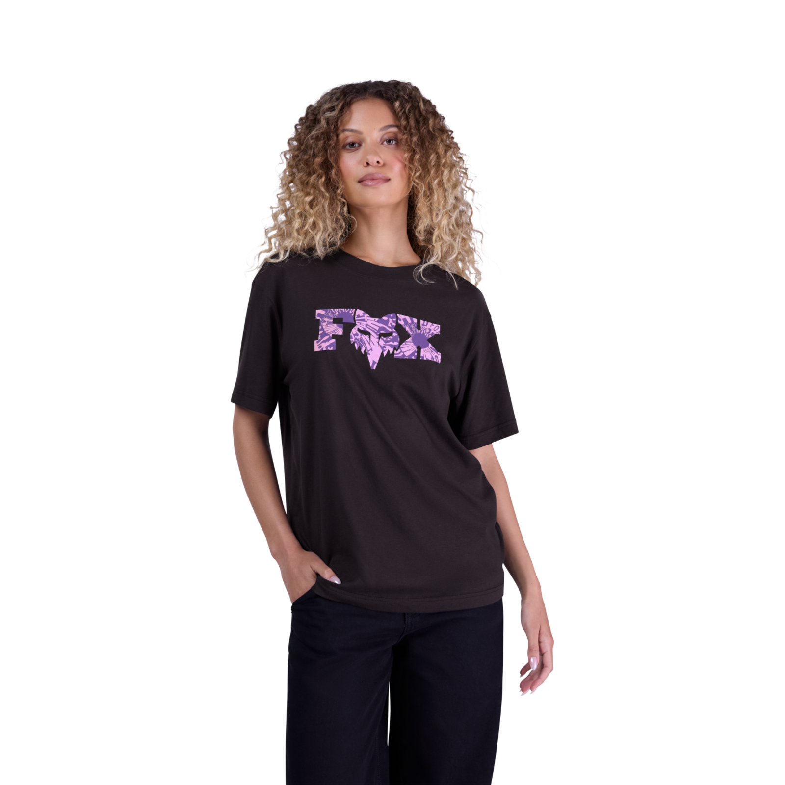 Fox Racing W Image Phantom SS Tee in SCHWARZ