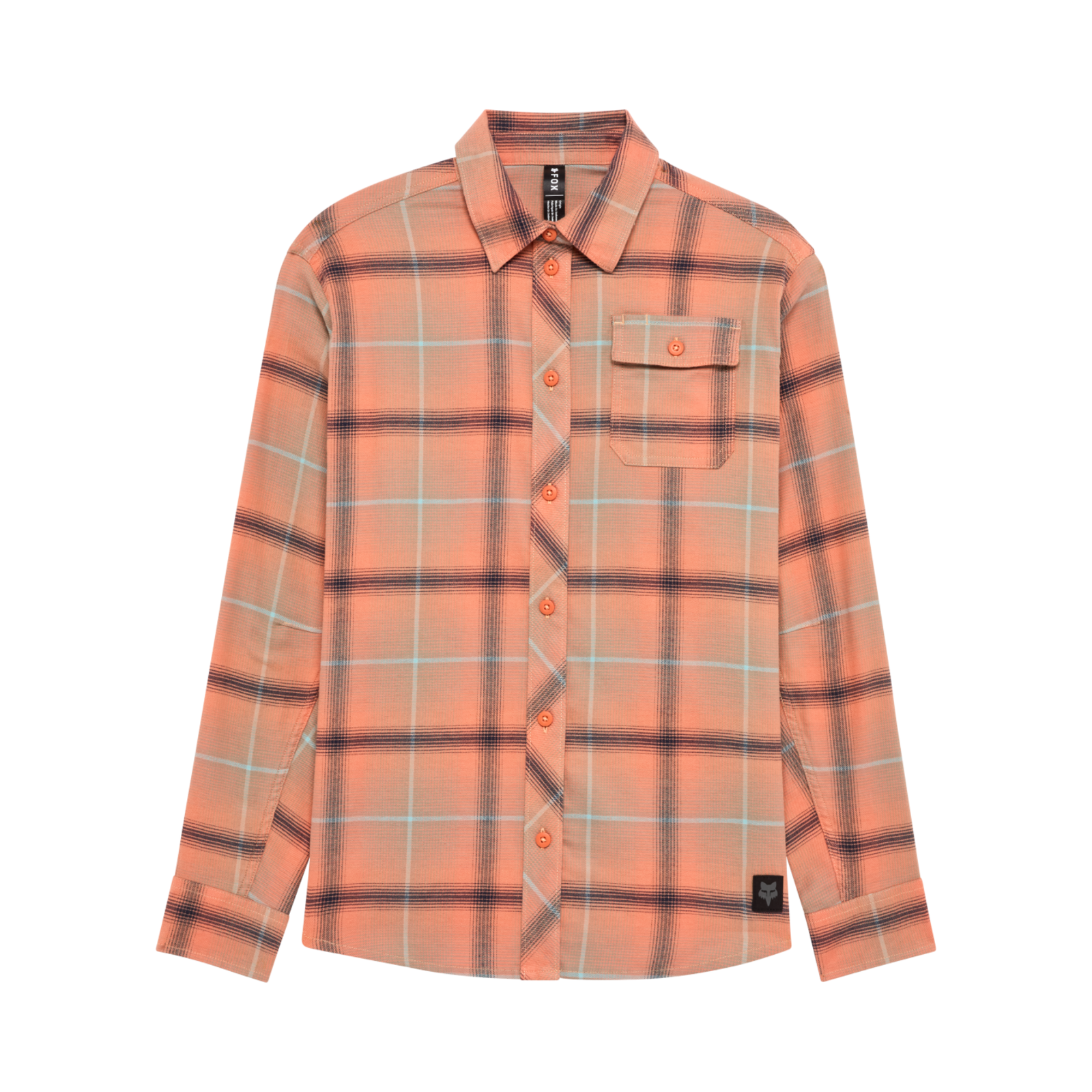 Fox Racing W Survivalist Stretch Flannel LS in ORANGE