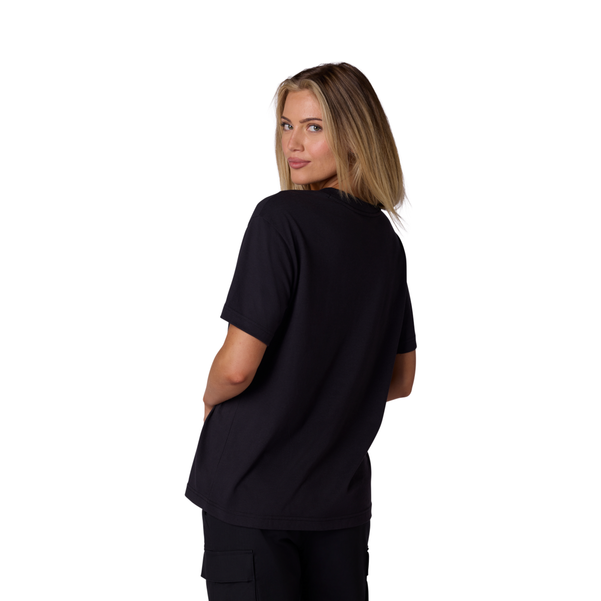 Fox Racing W Absolute Ss Tee in SCHWARZ