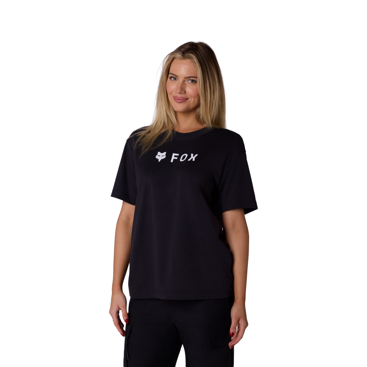 Fox Racing W Absolute Ss Tee in SCHWARZ
