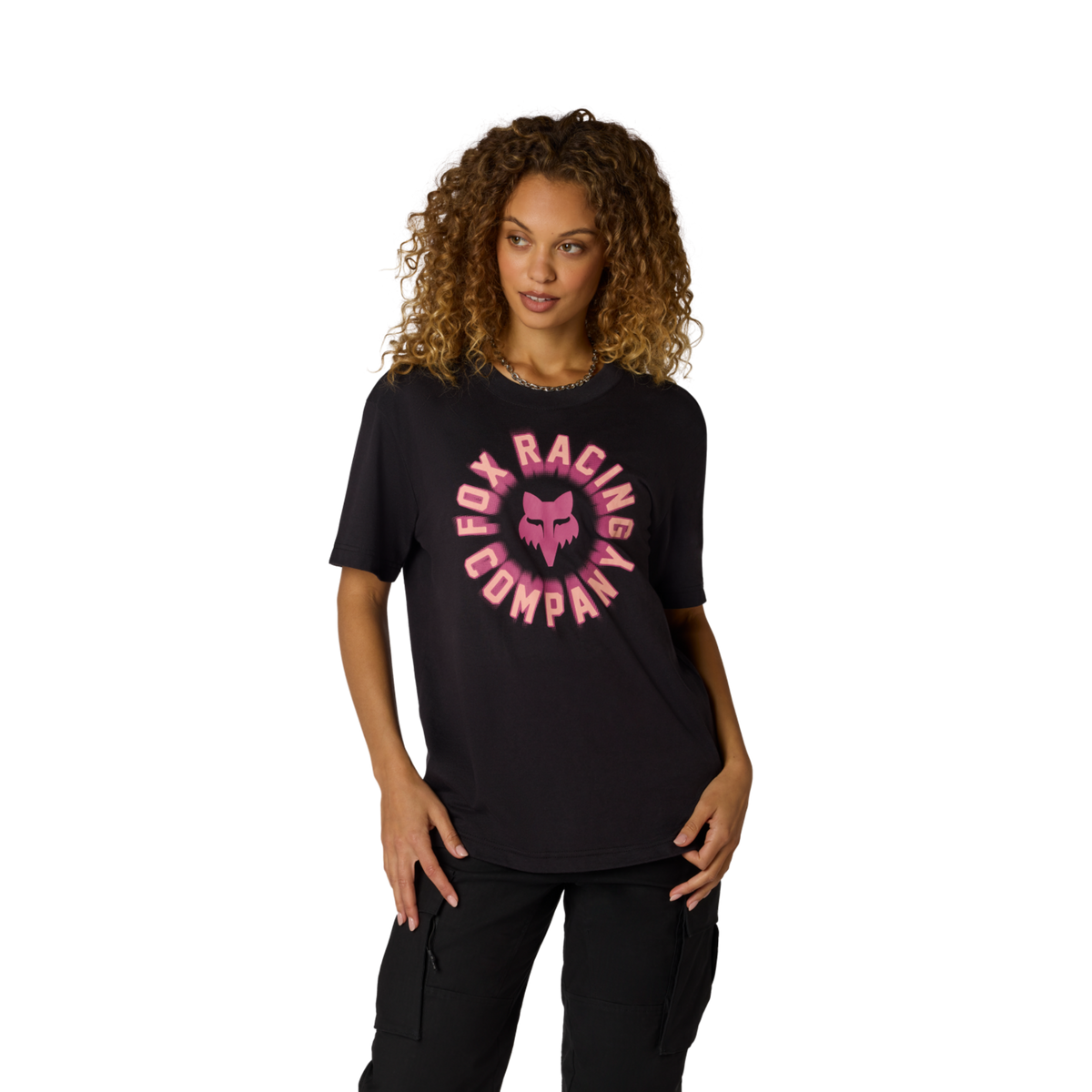 Fox Racing W Beam Ss Tee in SCHWARZ