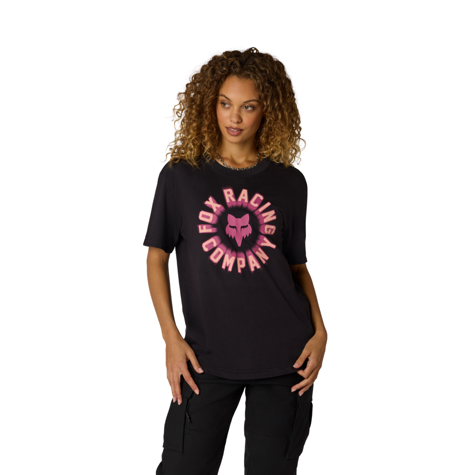 Fox Racing W Beam Ss Tee in SCHWARZ