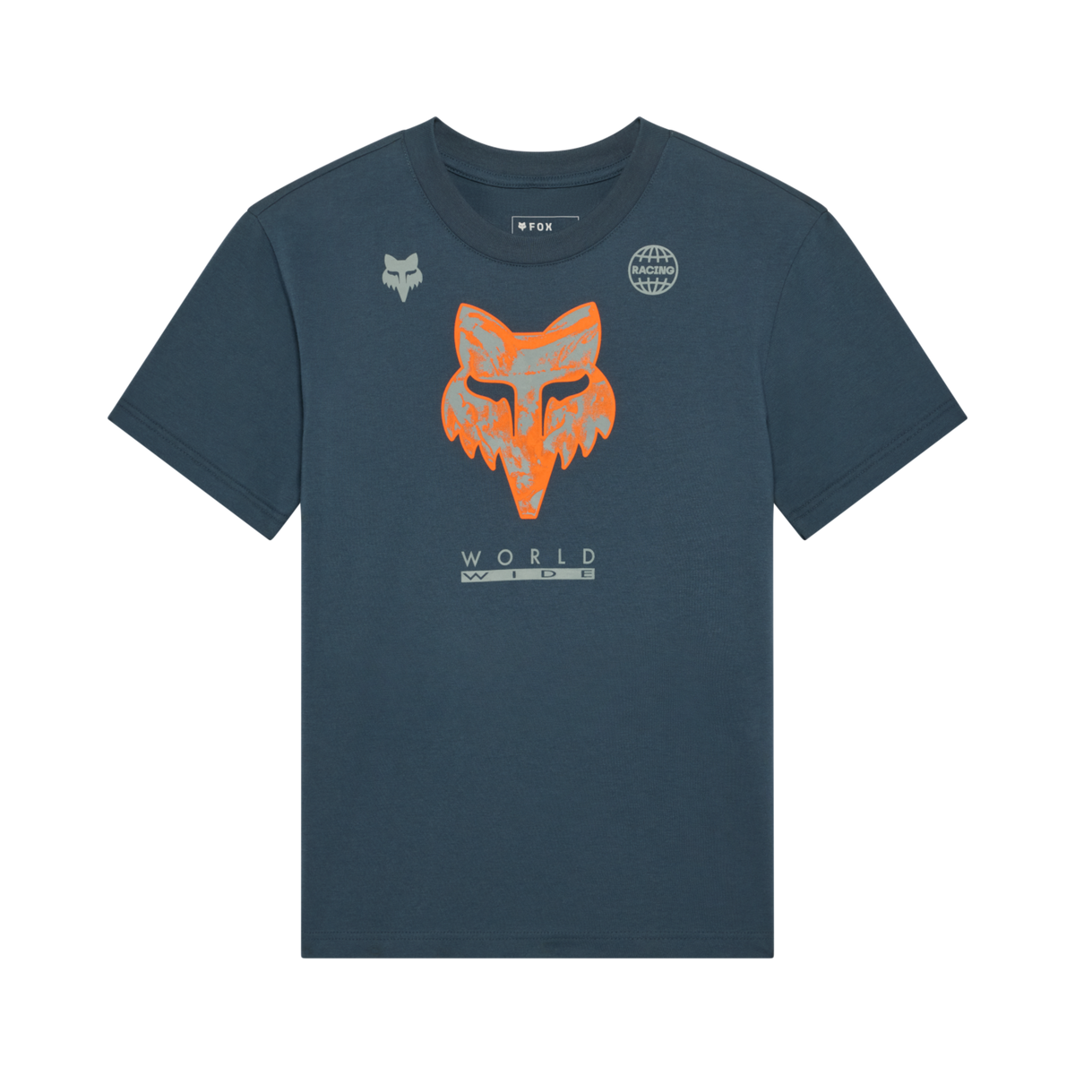 Fox Racing W Image Print Ss Tee in BLAU