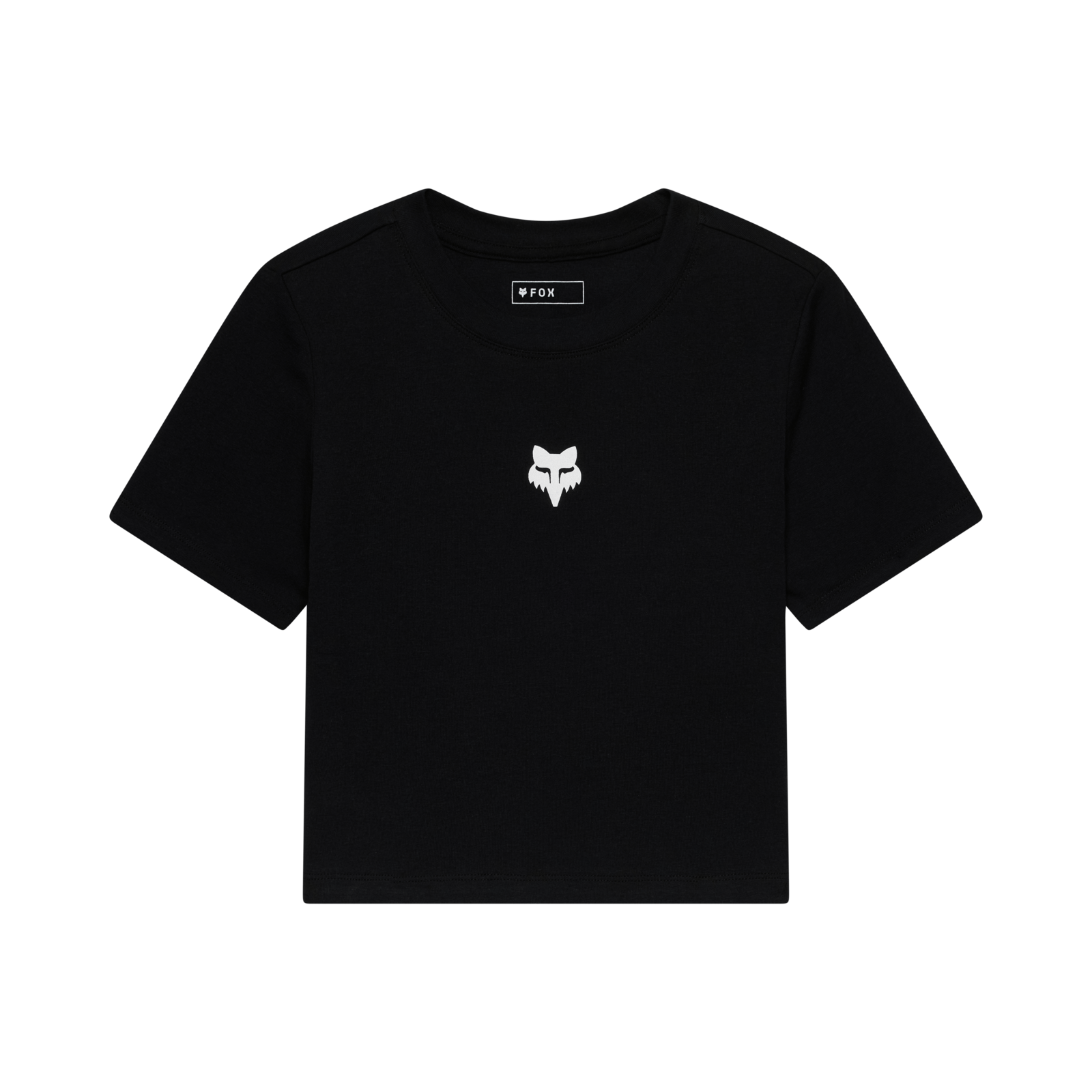 Fox Racing W Fox Head Rib Baby Tee in SCHWARZ