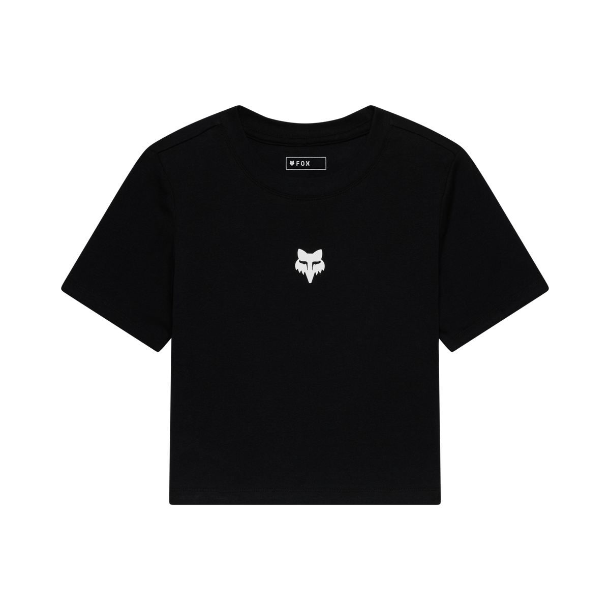 Fox Racing W Fox Head Rib Baby Tee in SCHWARZ