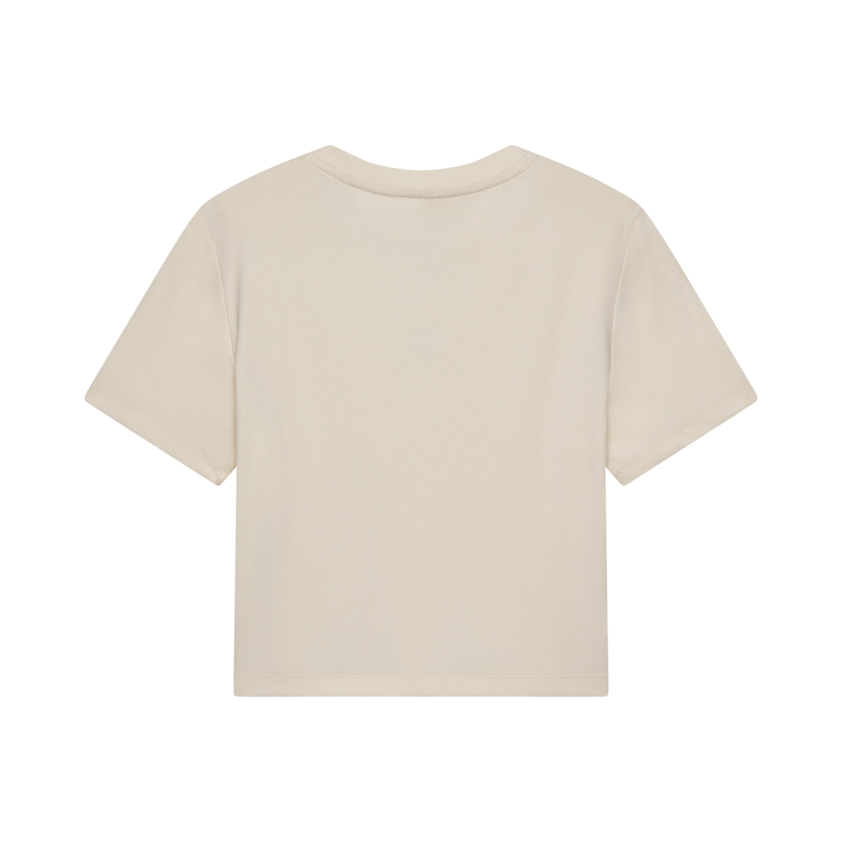 Fox Racing W Fox Head Rib Baby Tee in BEIGE