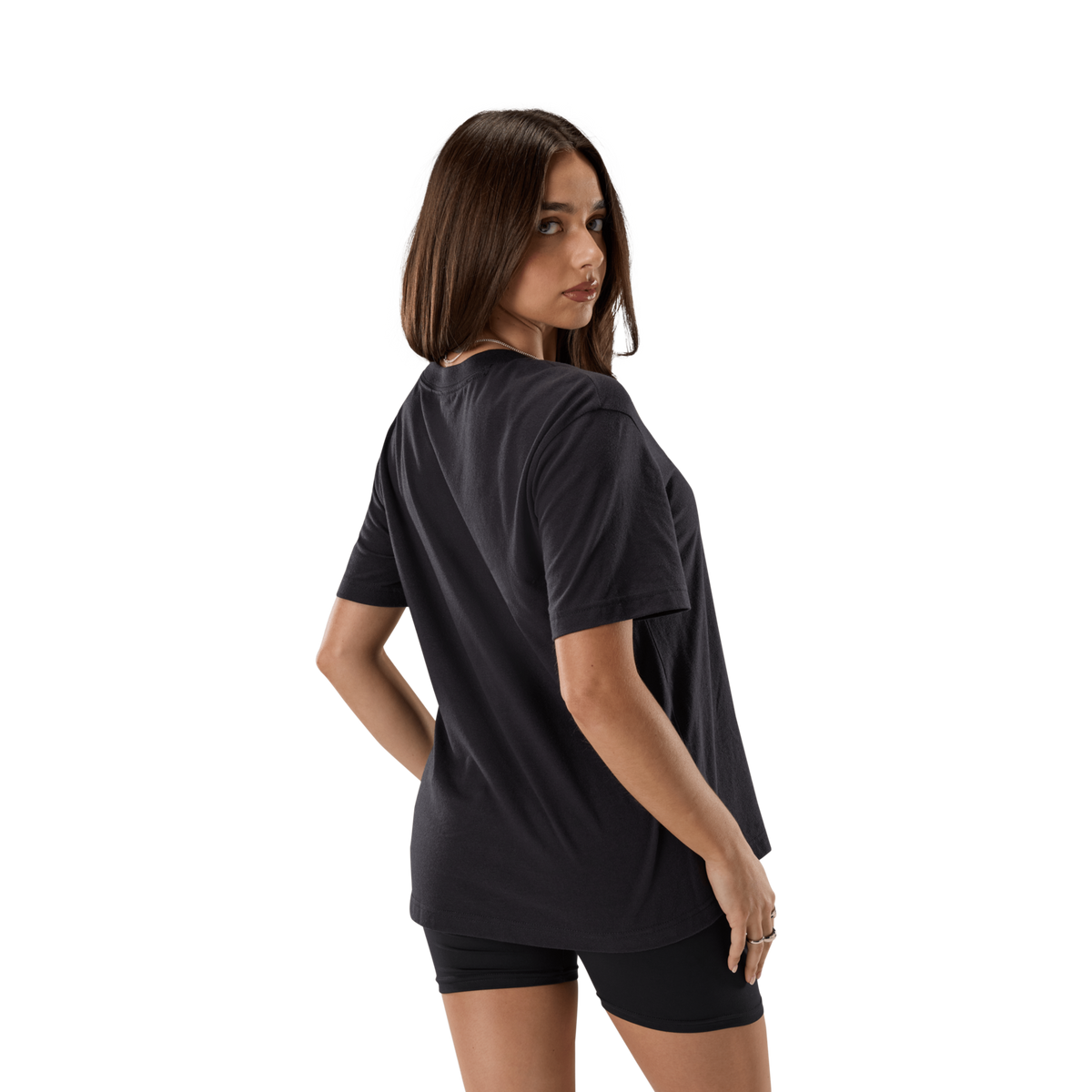 Fox Racing W Static Ss Tee in SCHWARZ