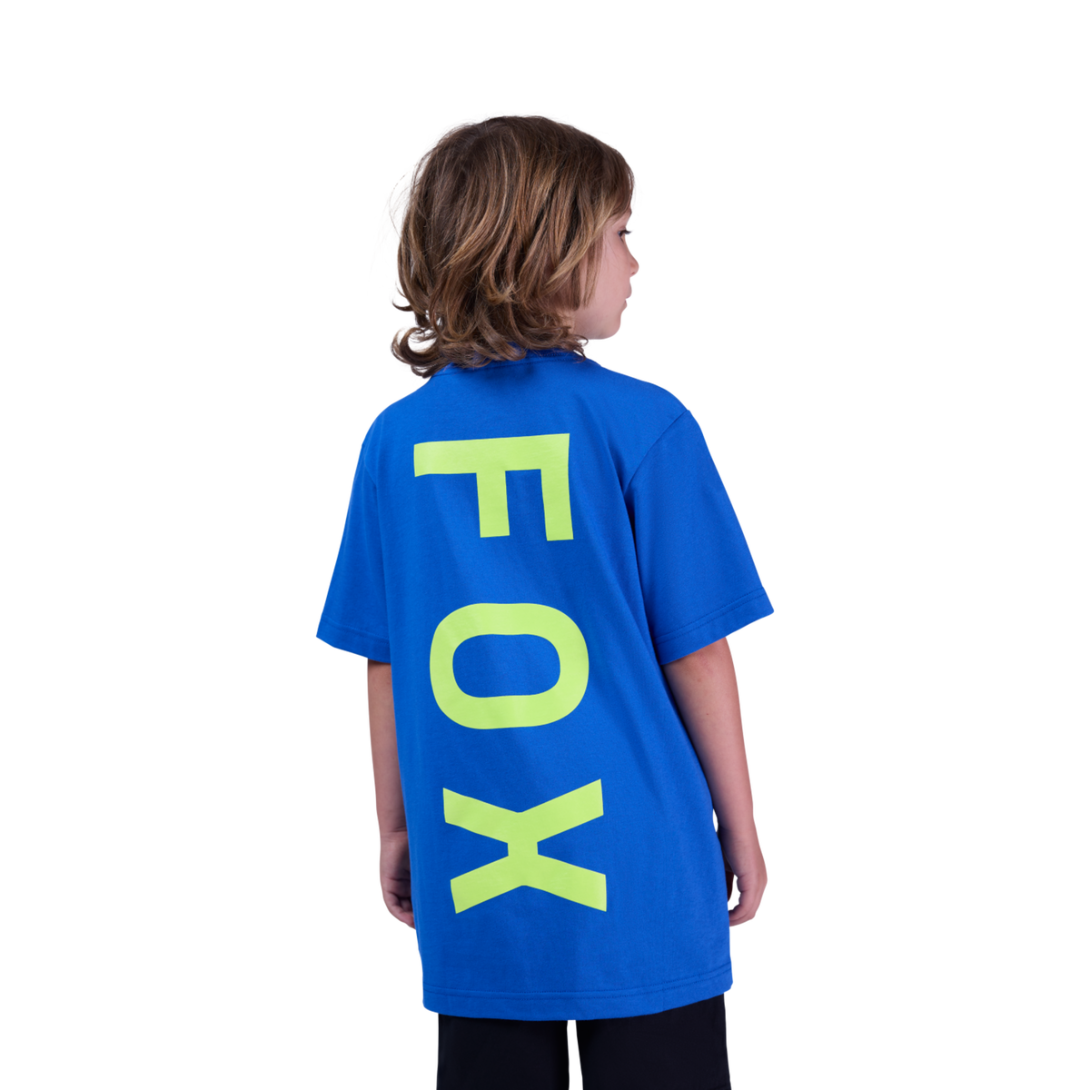 Fox Racing Yth Spire SS Tee in BLAU
