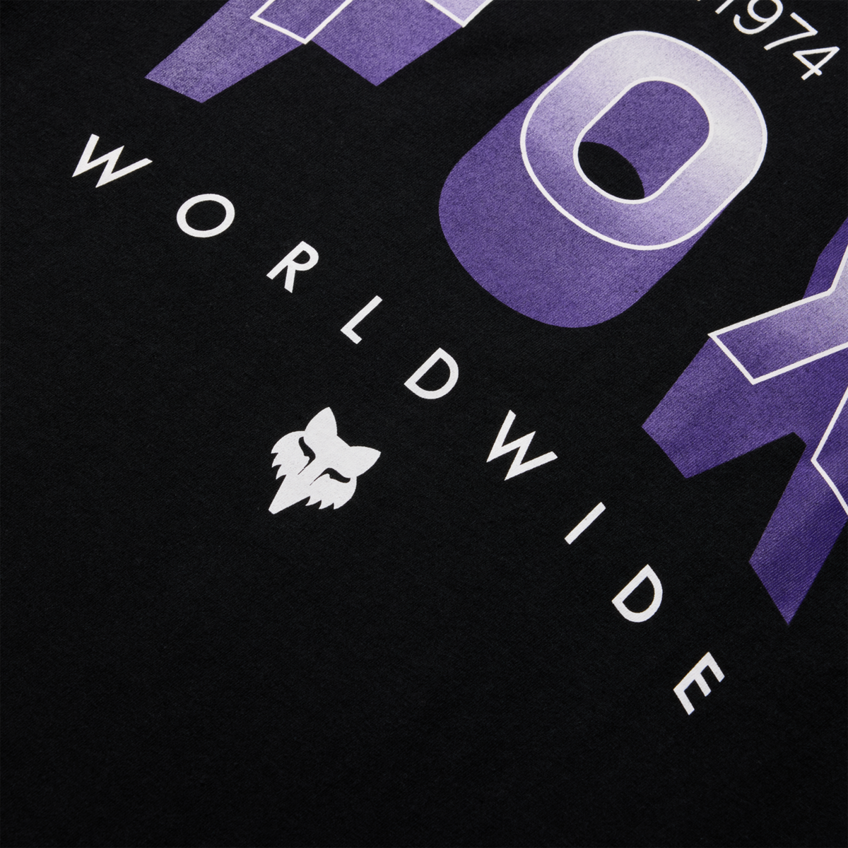 Fox Racing Yth Block Ss Tee in SCHWARZ