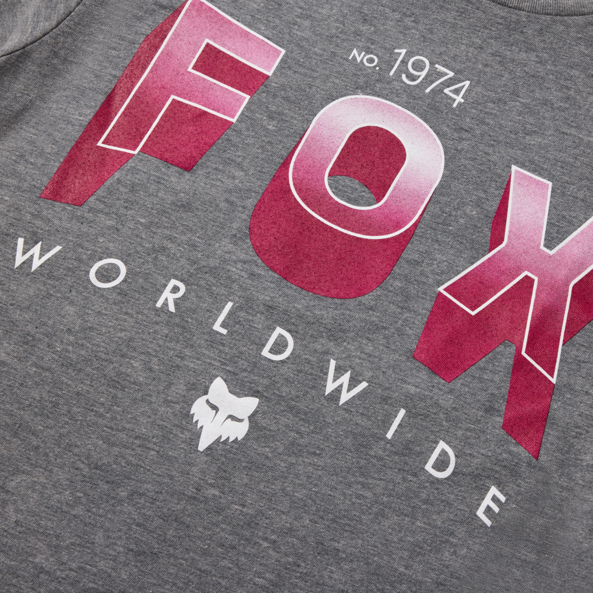 Fox Racing Yth Block Ss Tee in GRAU