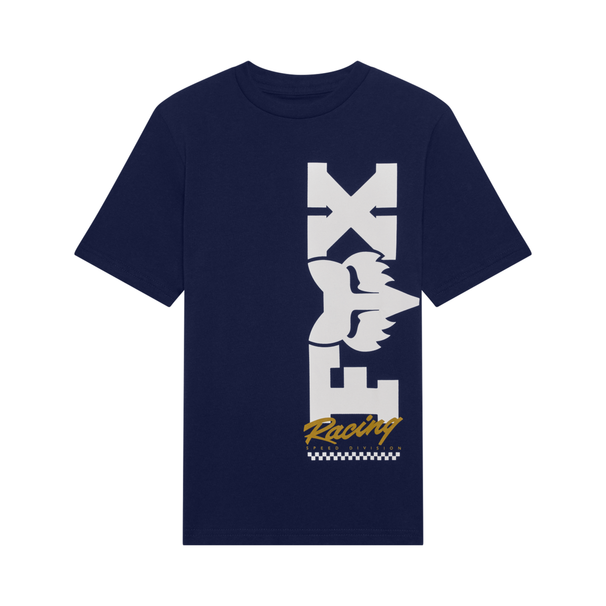 Fox Racing Yth Checker Ss Tee in BLAU