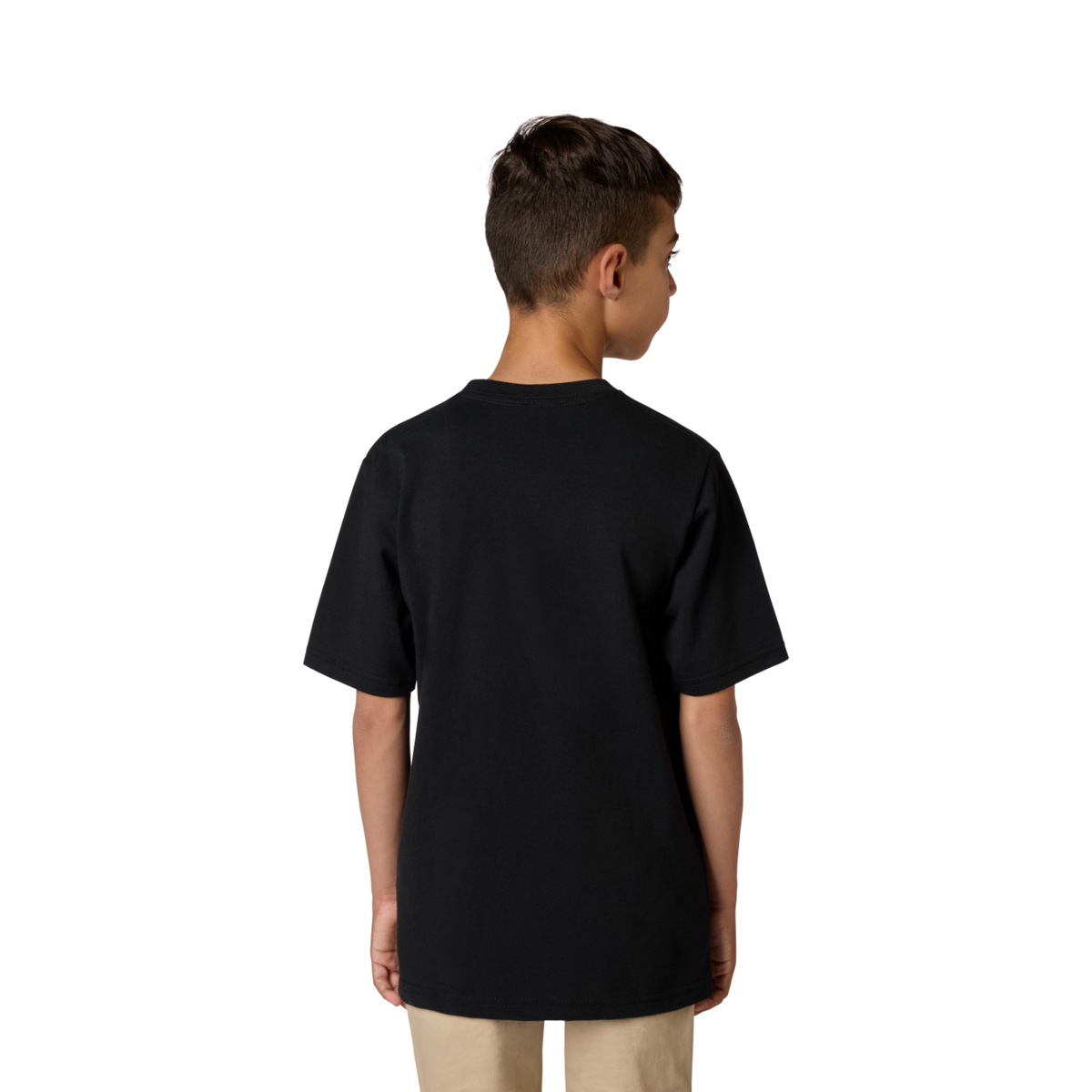 Fox Racing Yth Fox Head Ss Tee in SCHWARZ