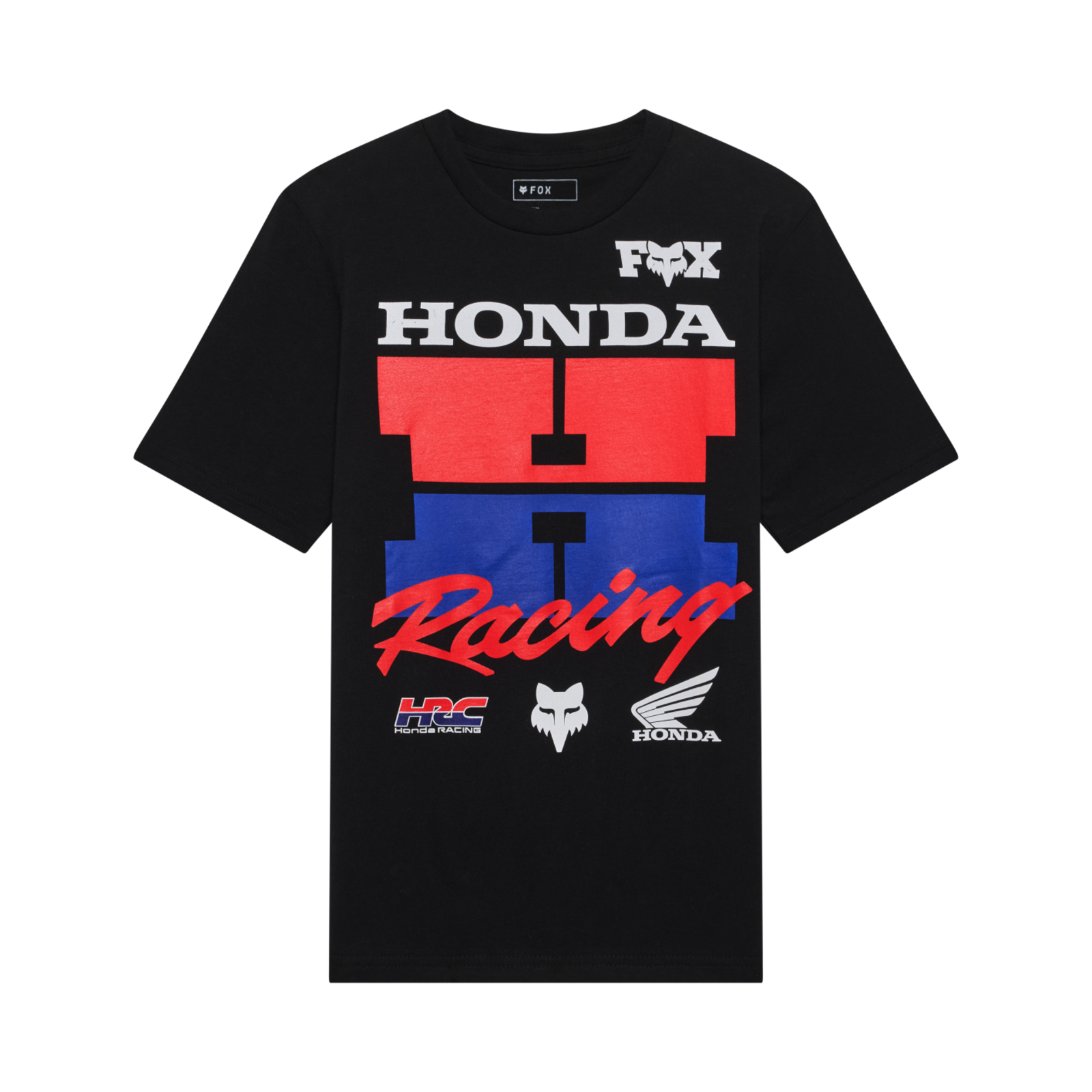 Fox Racing Yth Honda Ss Tee in SCHWARZ