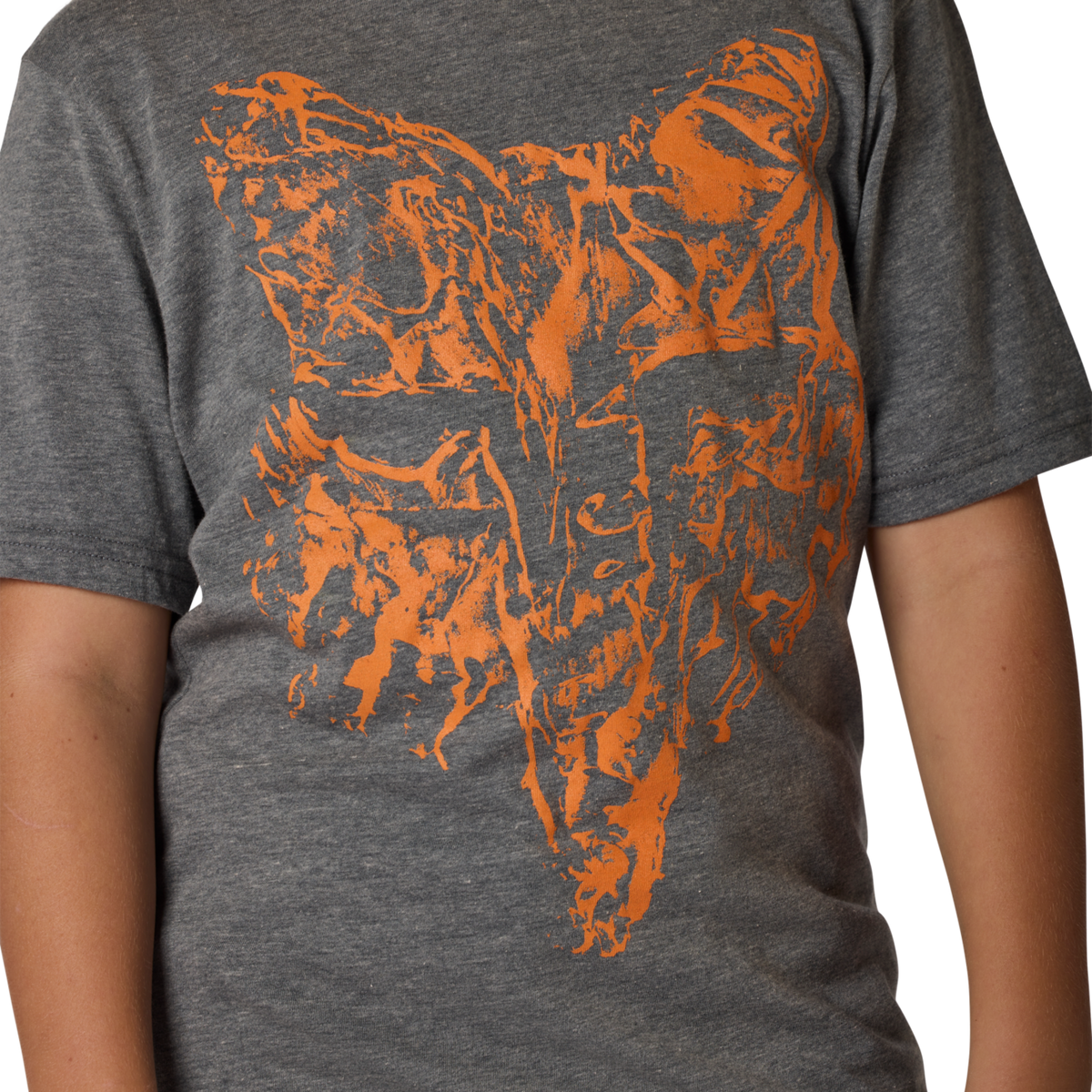 Fox Racing Yth Image Print Hd Ss Tee in GRAU