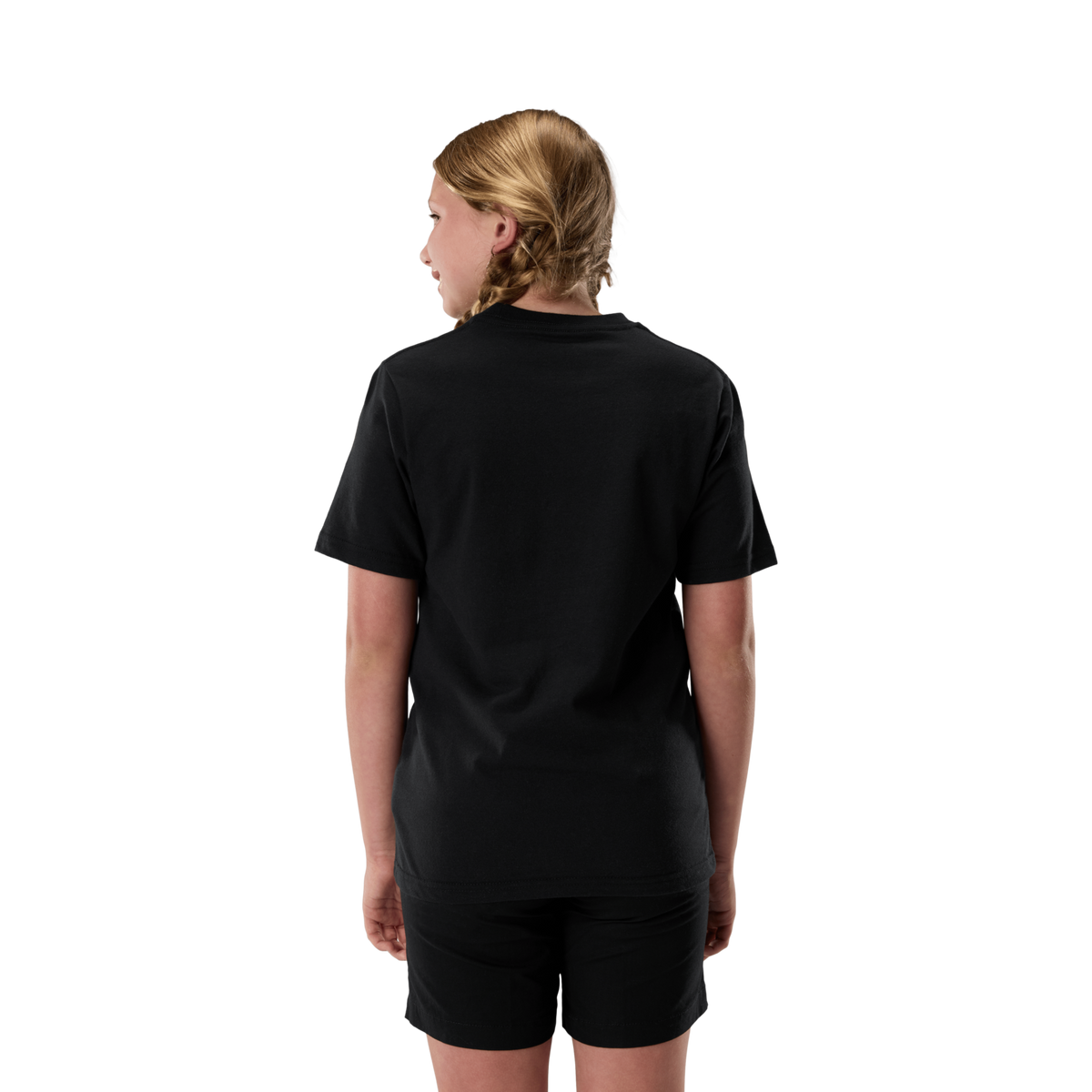 Fox Racing Yth Apex Ss Tee in SCHWARZ