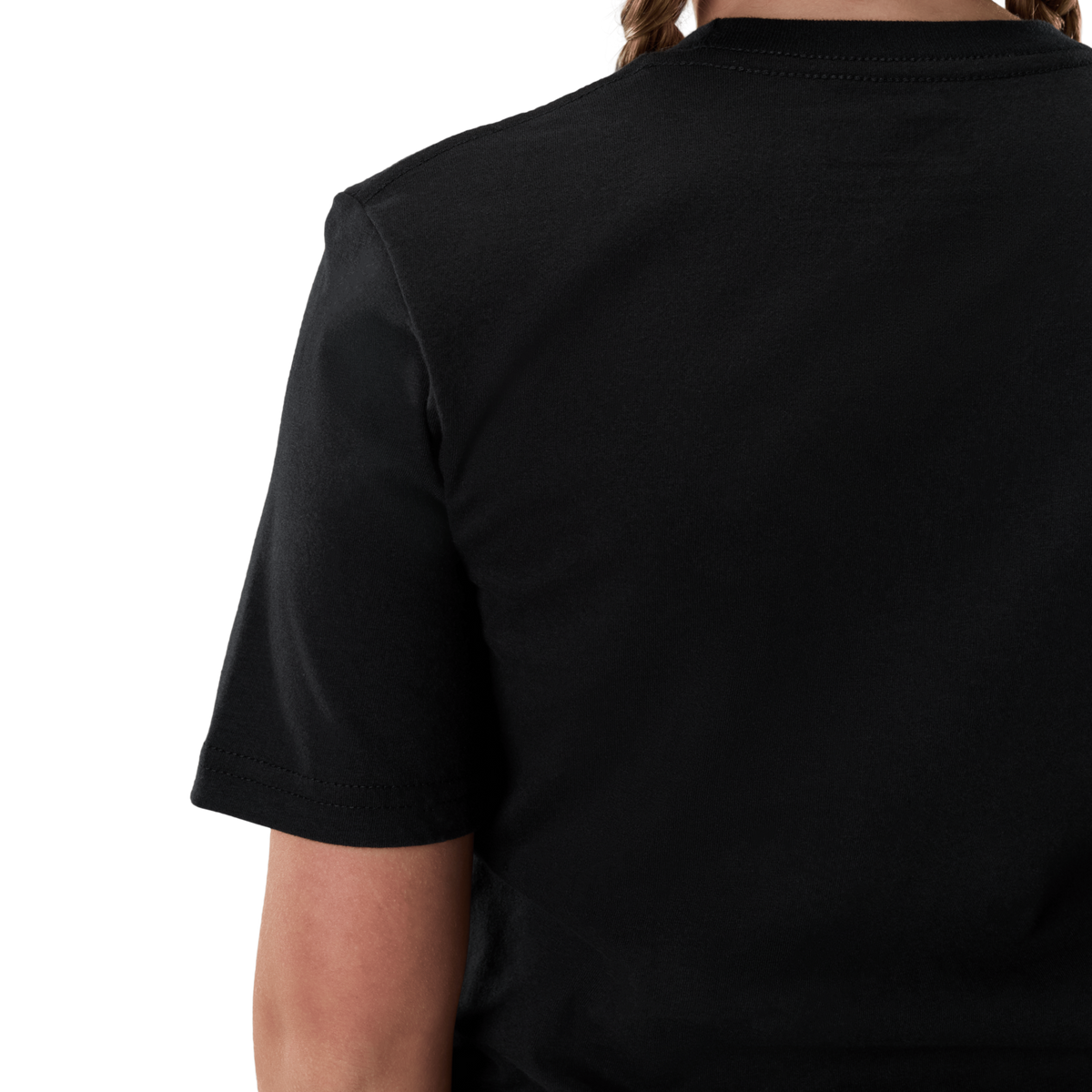Fox Racing Yth Bend Ss Tee in SCHWARZ